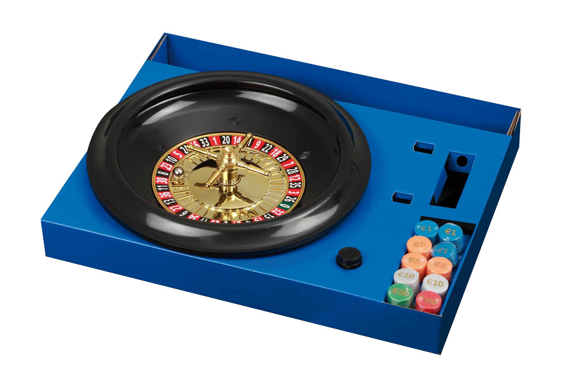 Roulette Set, standard, with plastic plate