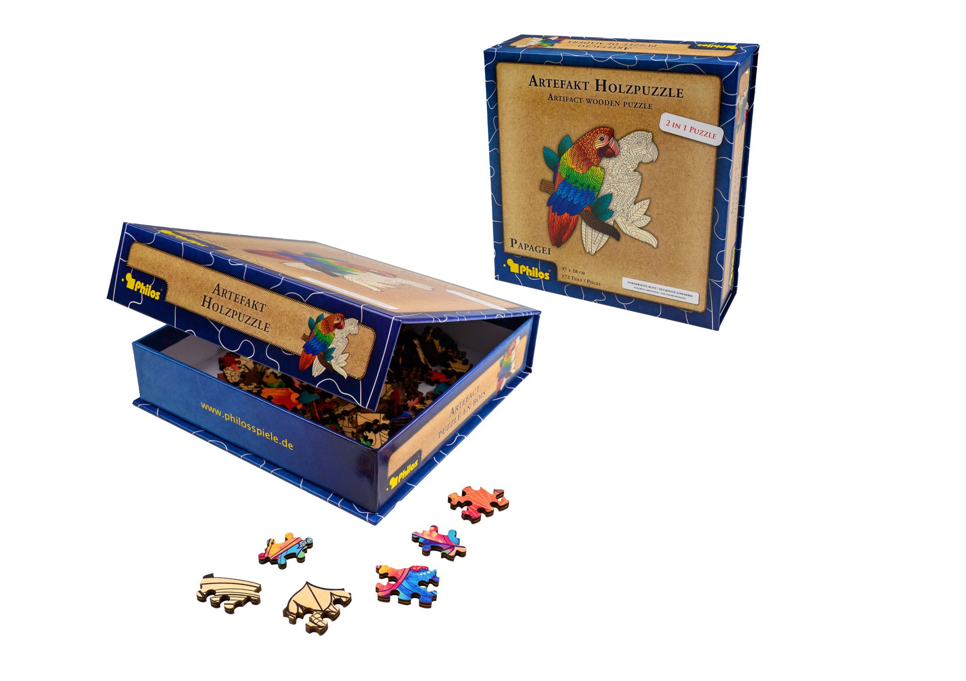 Philos Gioco Del Mulino In Bambù - Dimensioni 12x12x3 Cm, Gioco Da Tavolo Strategico Per 2 Giocatori, Dagli 8 Anni