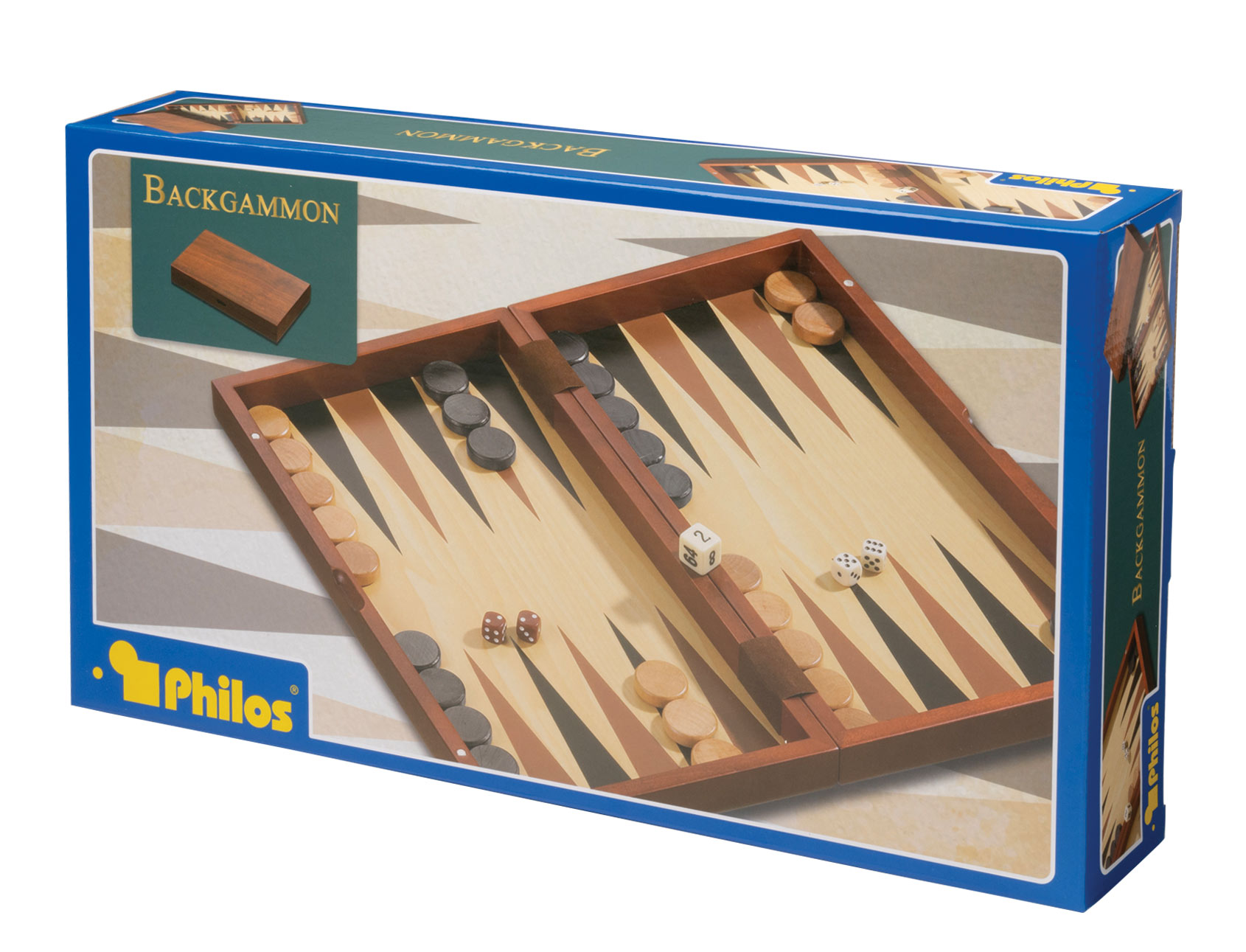 Backgammon Andros, medium, magnetic lock