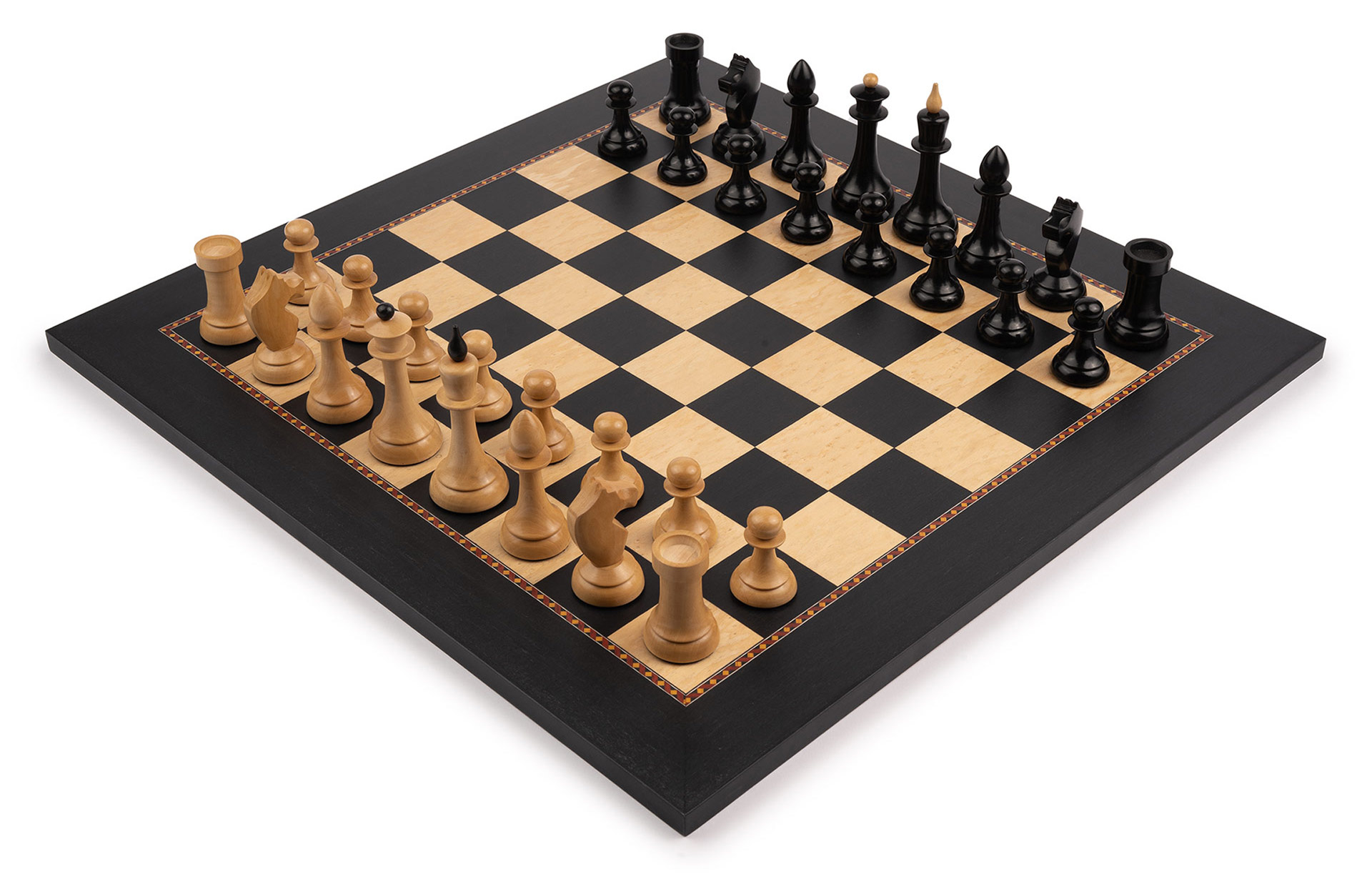 Chess Set Gambit Deluxe field 50 mm