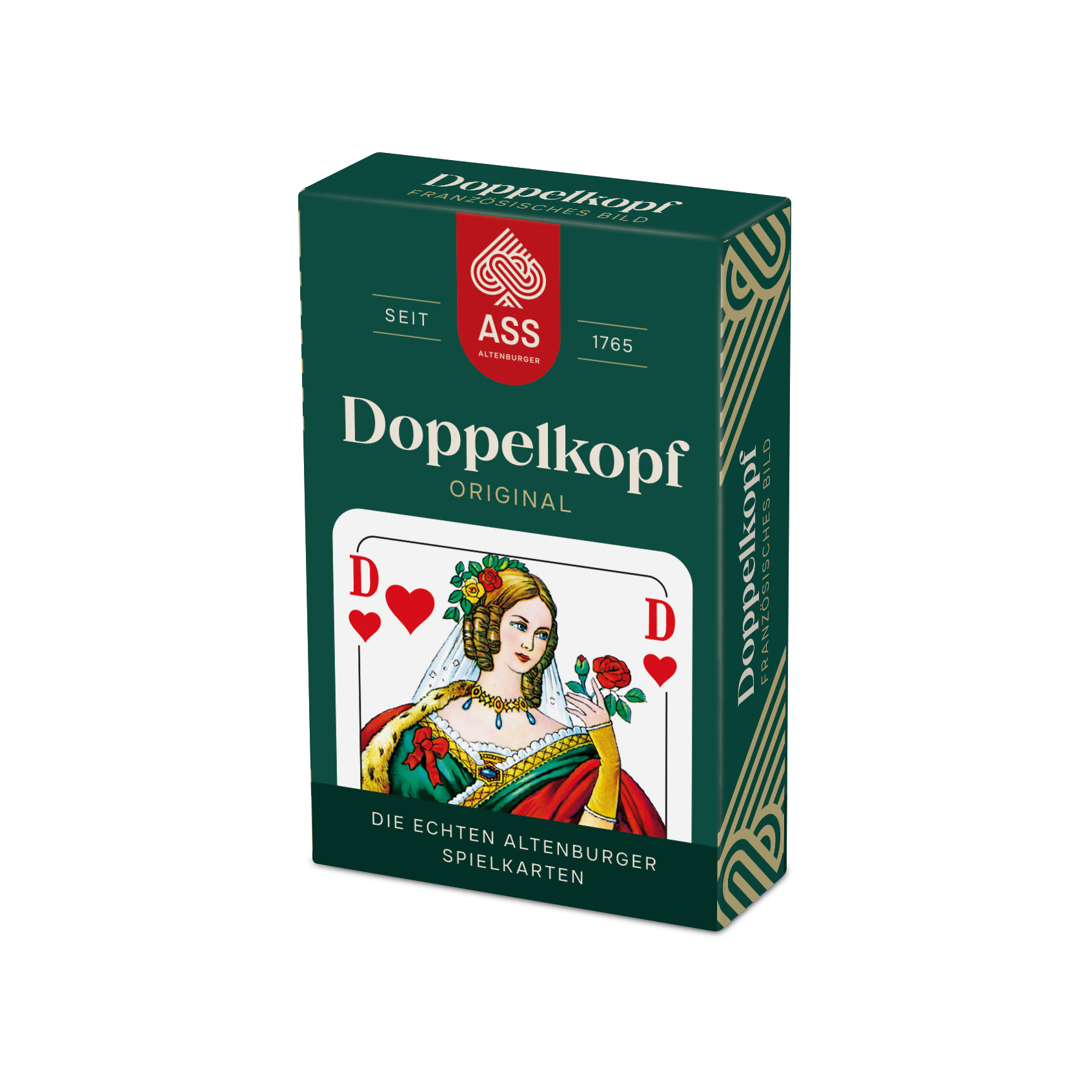 ASS, Doppelkopf, french image, pack of 10