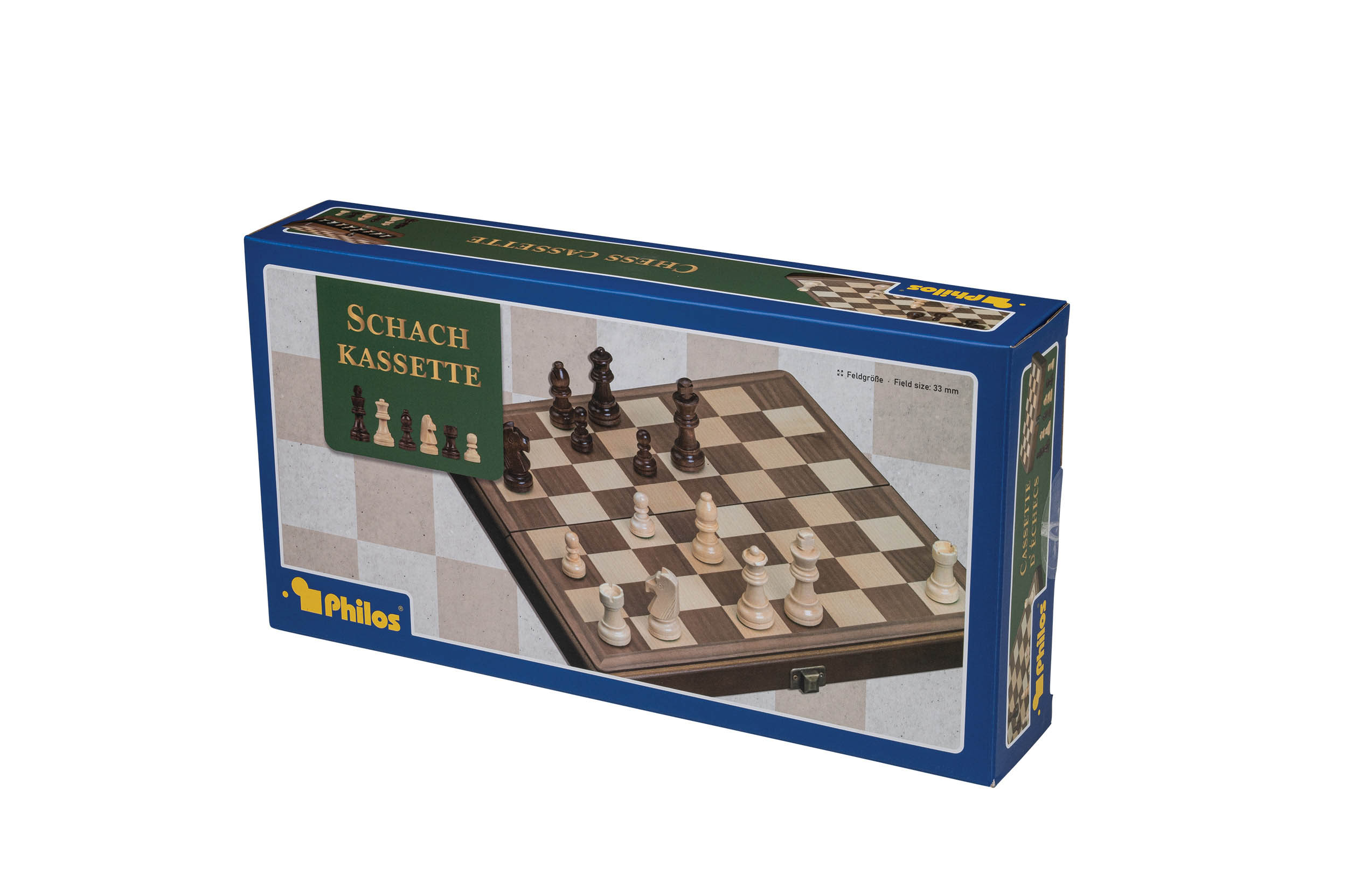 Chess cassette, field 33 mm
