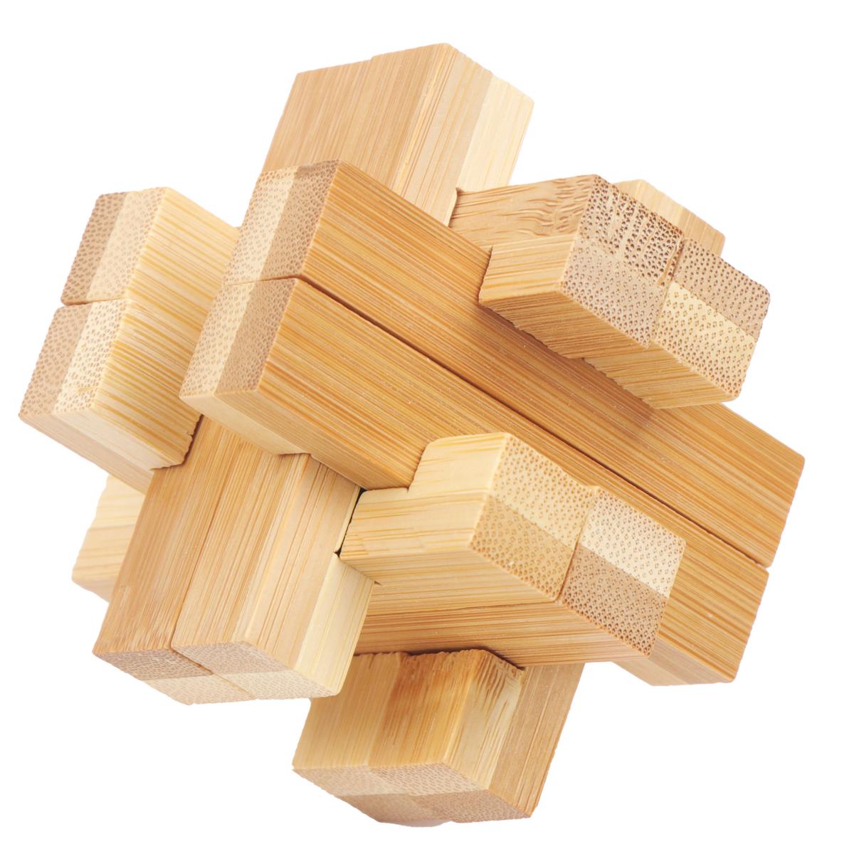 Cross Road Puzzle, bamboo
