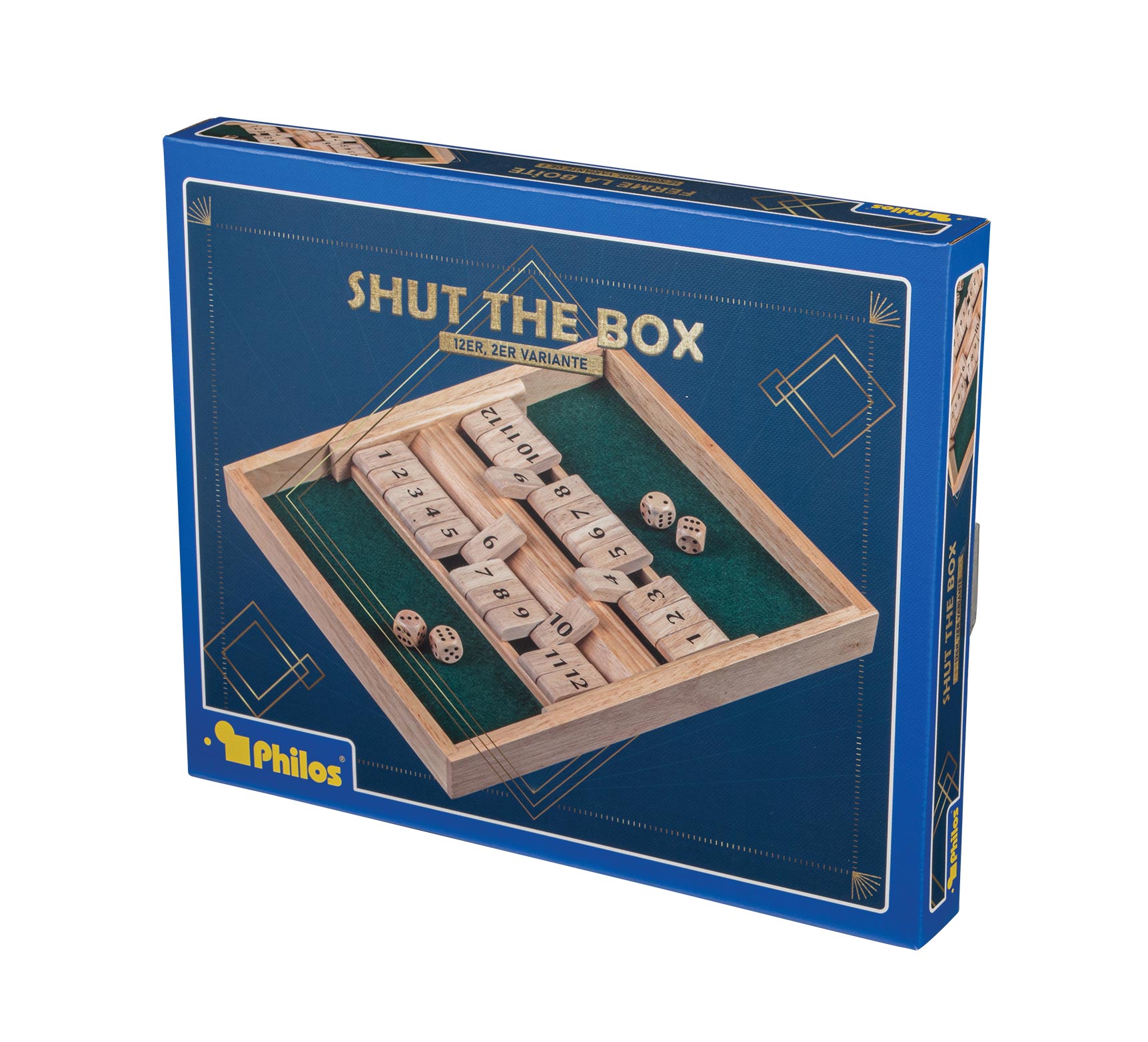 Shut The Box, 12 numbers, variant 2, FSC 100%