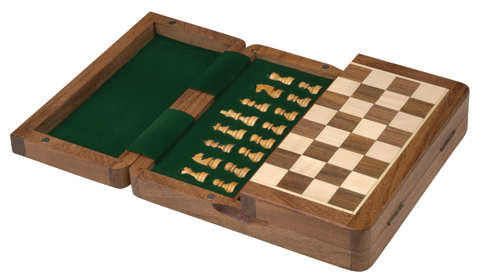Chess cassette, travel, field 19 mm, magnetic