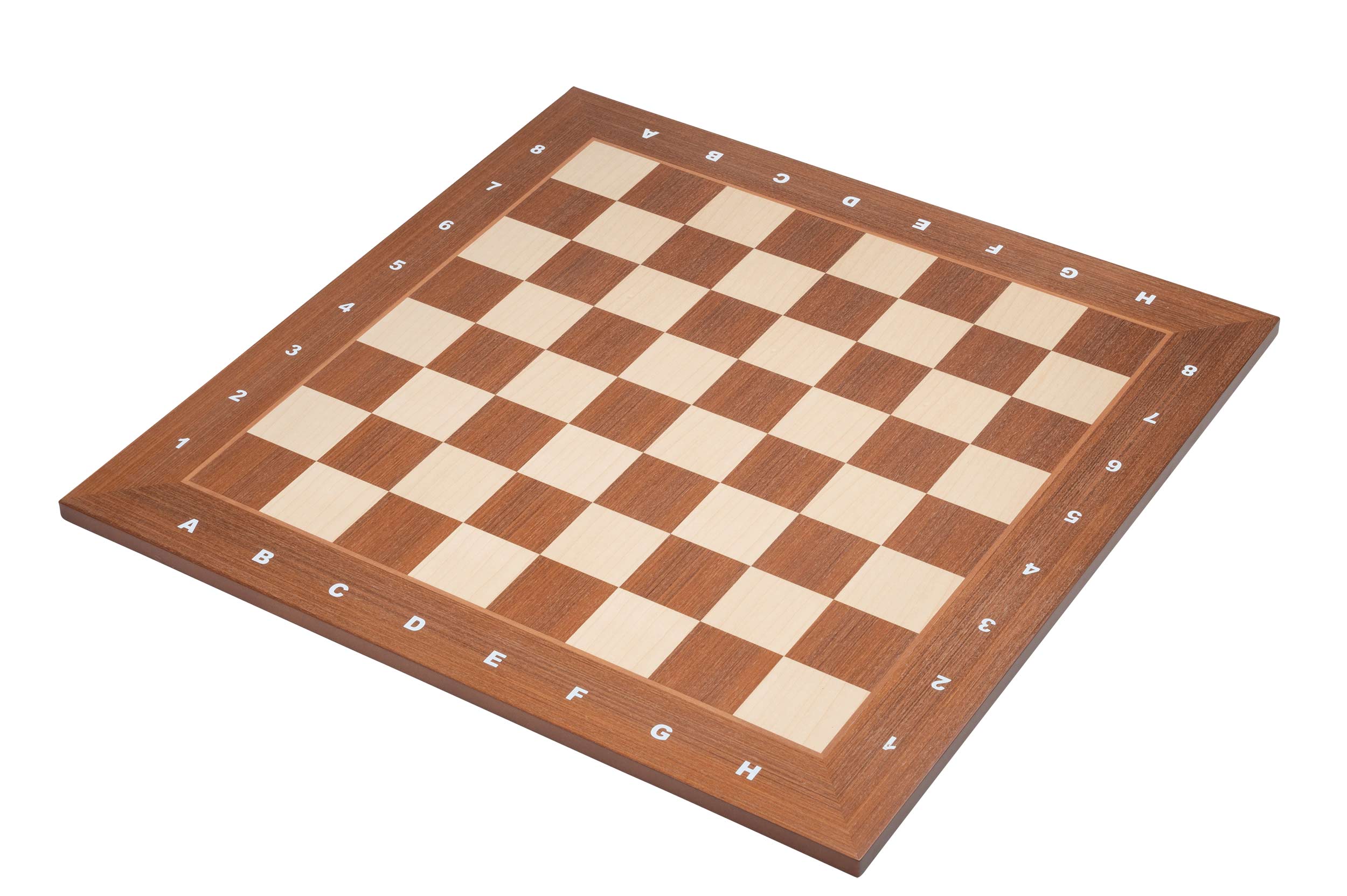 Chess-Set, Tournament, field 50mm, with wooden case for chess pieces