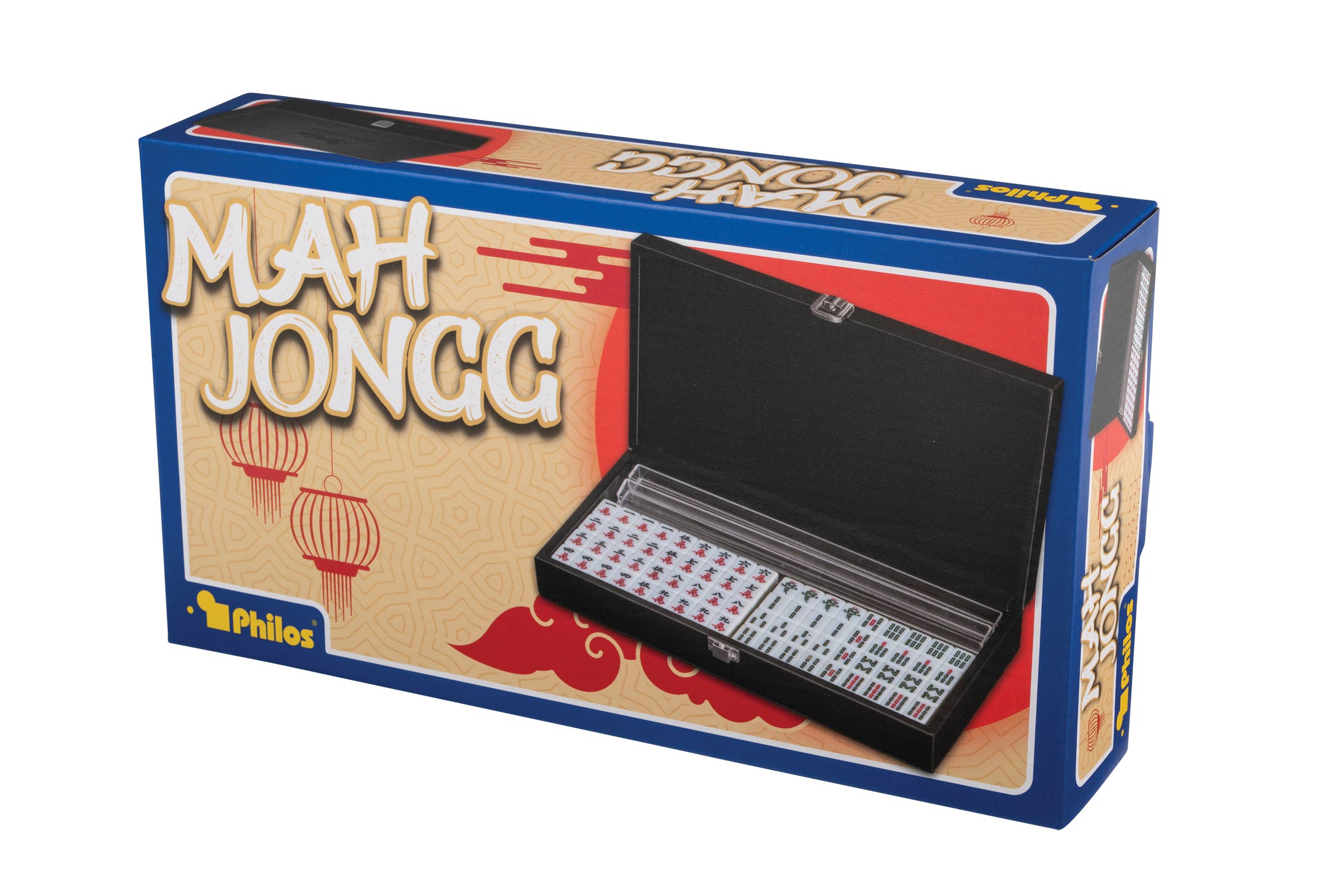 Mah Jongg, small, with 4 holders for game pieces, without arabic numbers