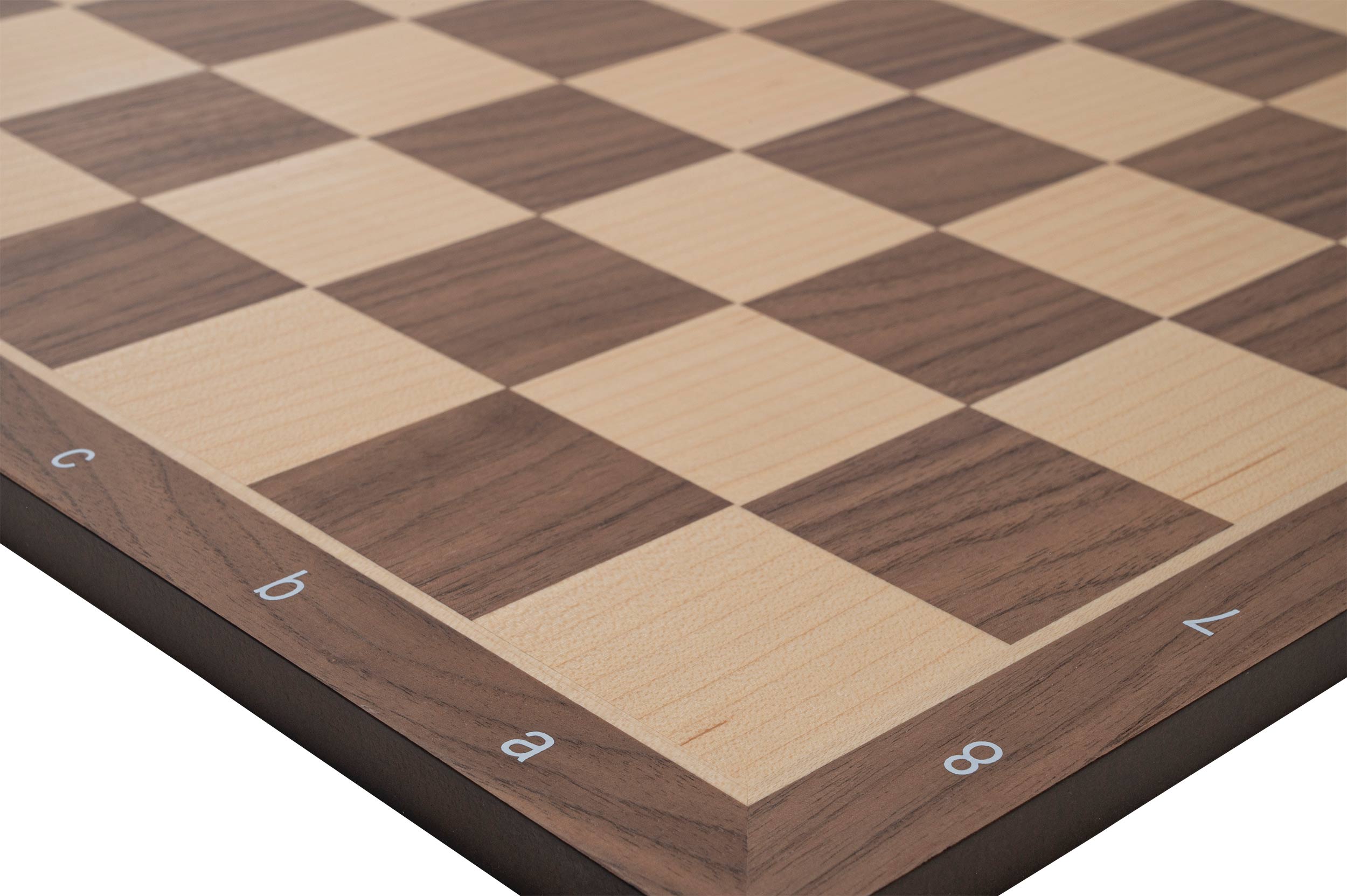 Chessboard Kopenhagen, field 50 mm, with numbers and letters