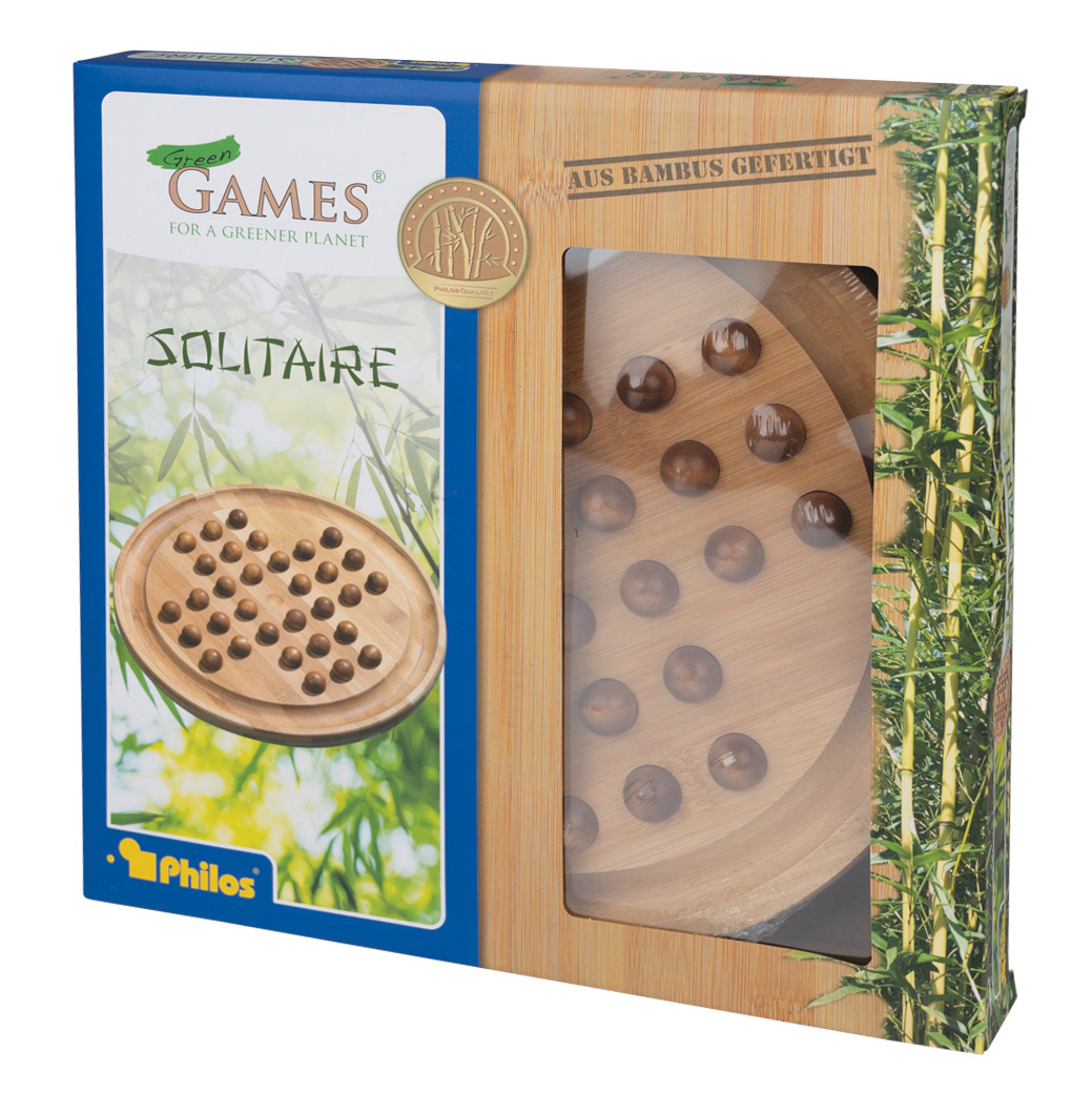 Solitaire, groß, Bambus