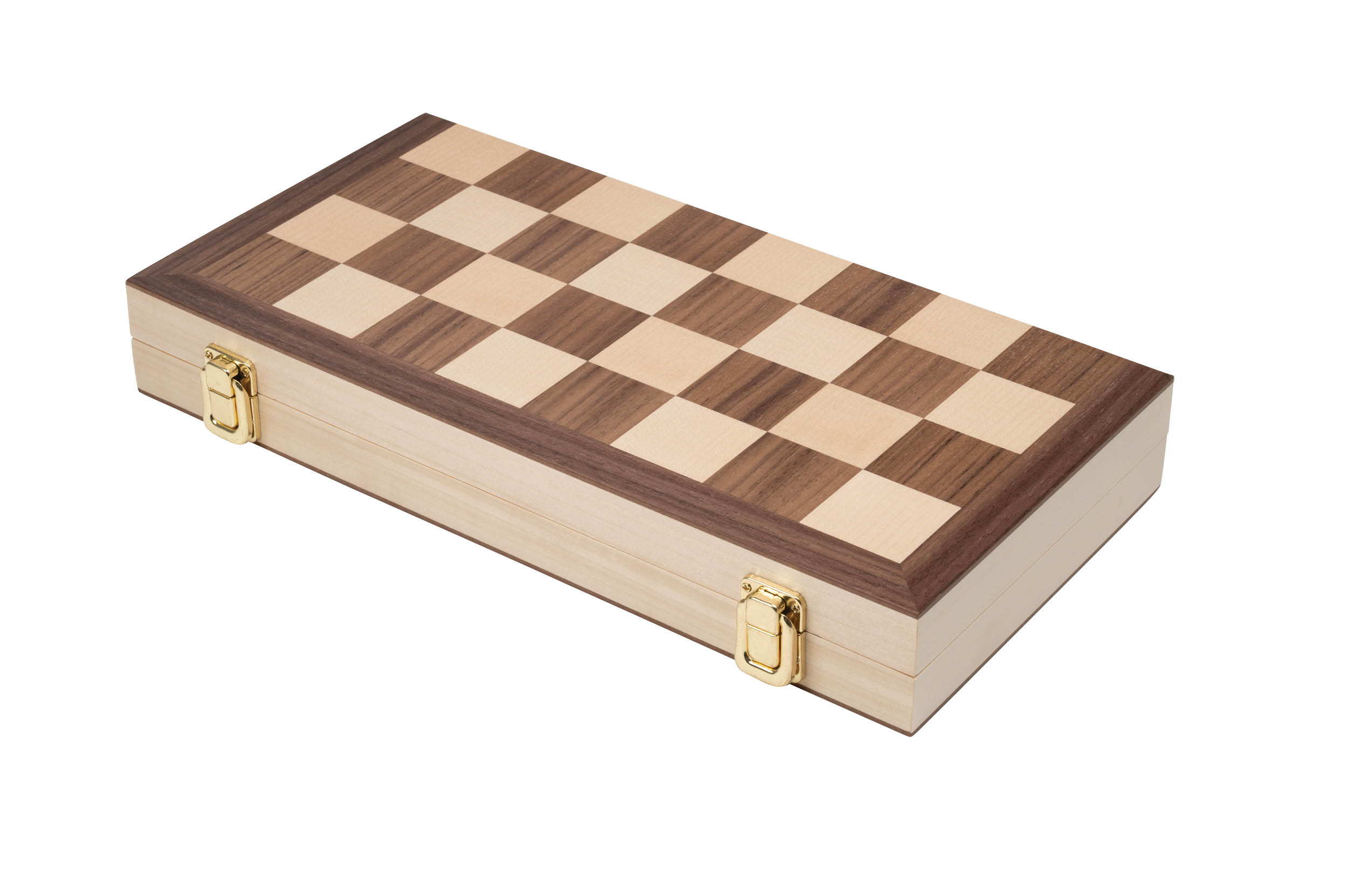 Chess Backgammon Checkers Set, field 40 mm
