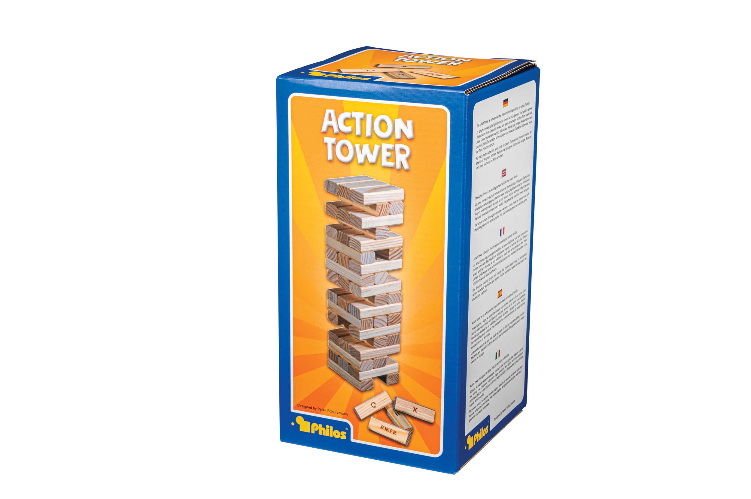 Action Tower, tumbling tower, FSC 100% Action Tower, tumbling tower, FSC 100%