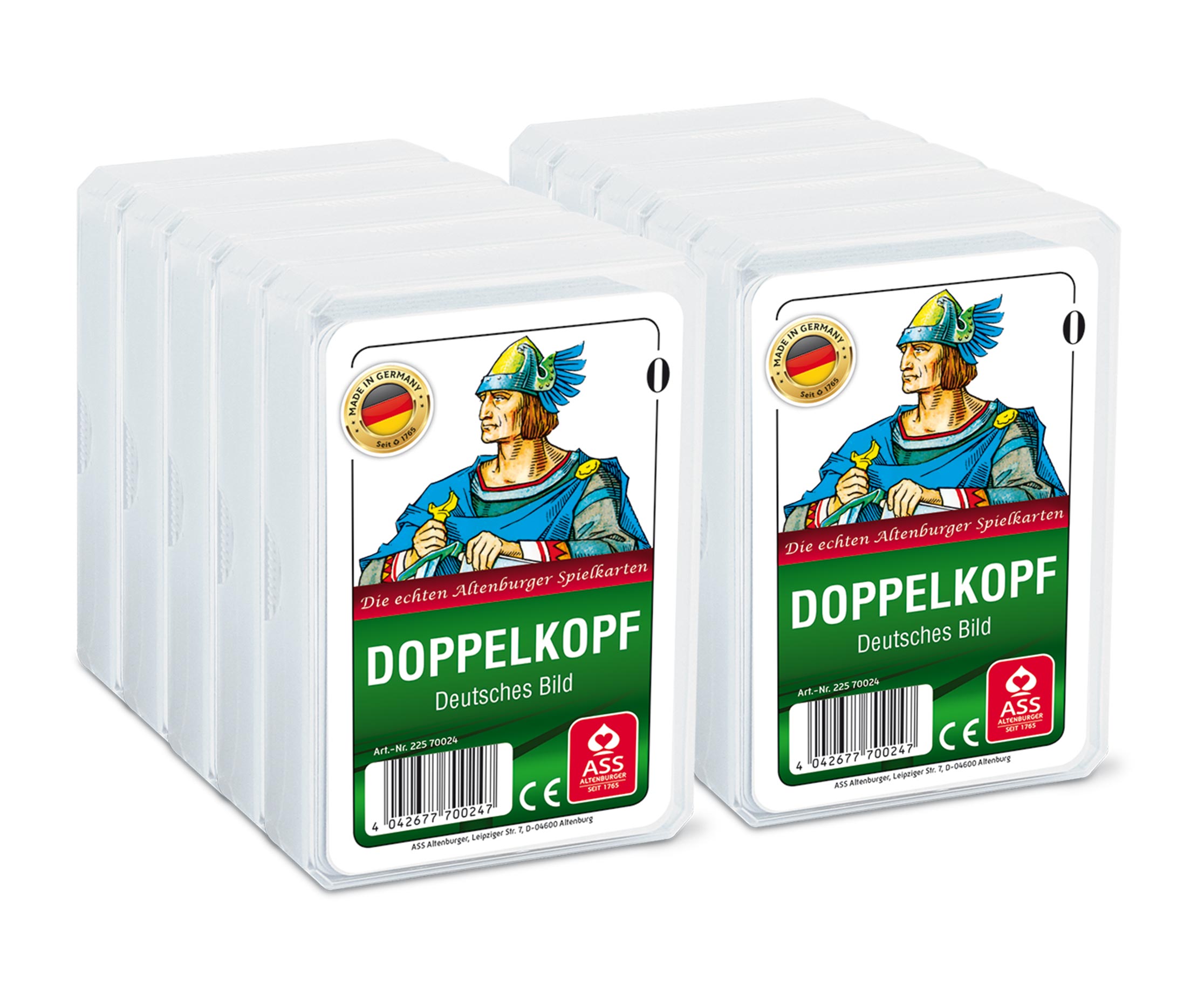 ASS, Doppelkopf, german image, pack of 10