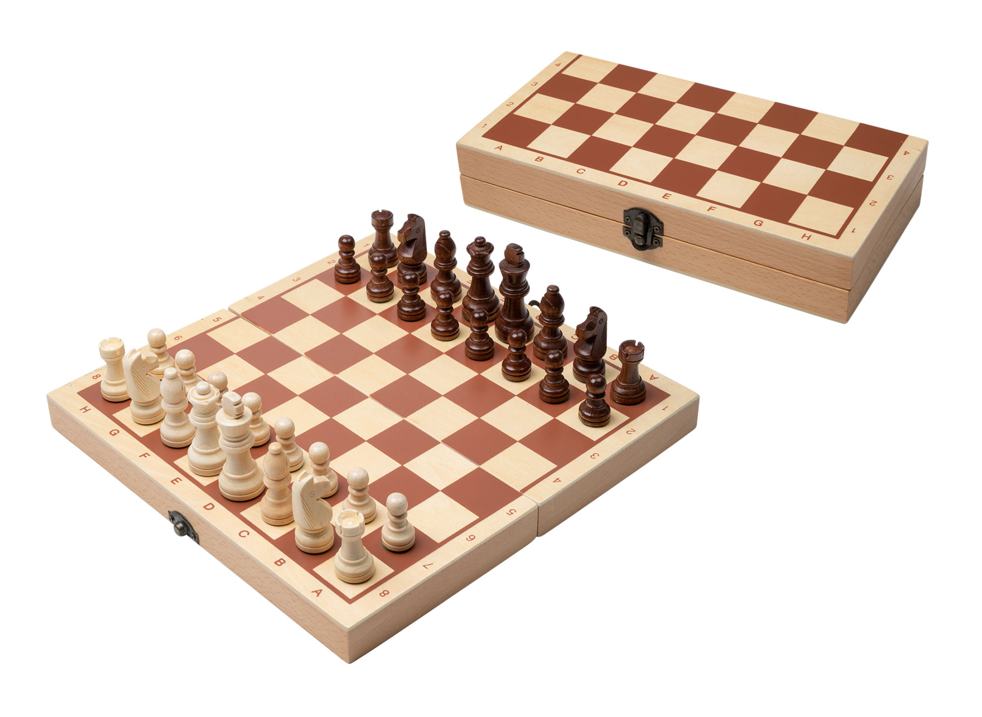 Chess cassette, field 30 mm, with numbers and letters
