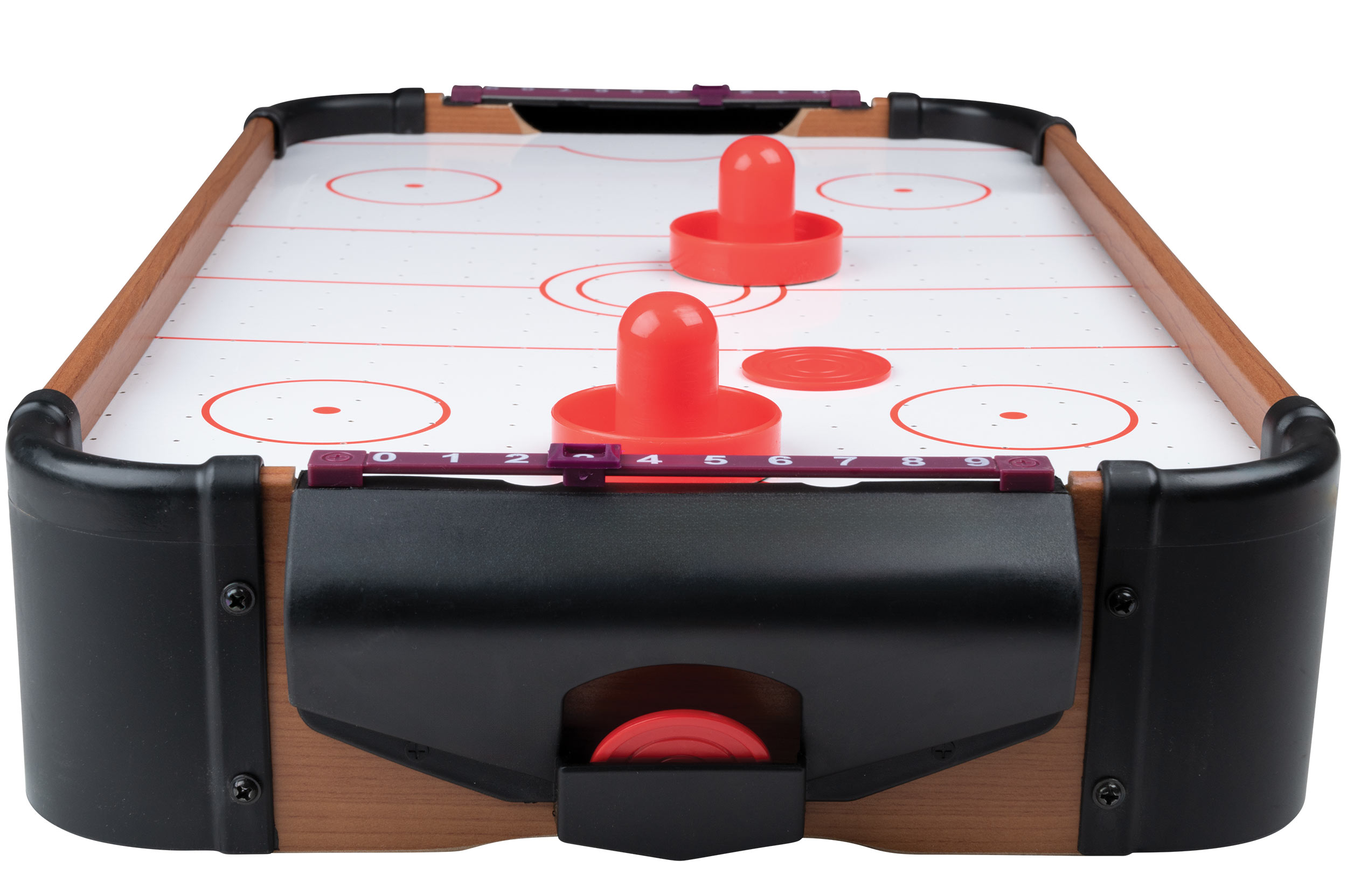 Air hockey, table game, with blower