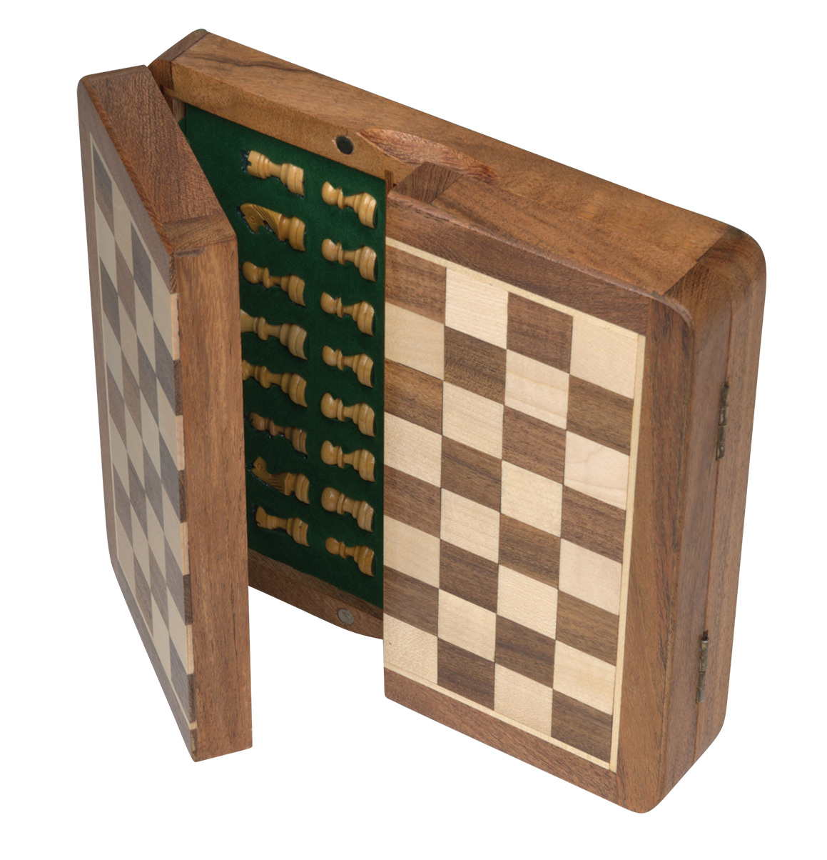 Chess cassette, travel, field 19 mm, magnetic