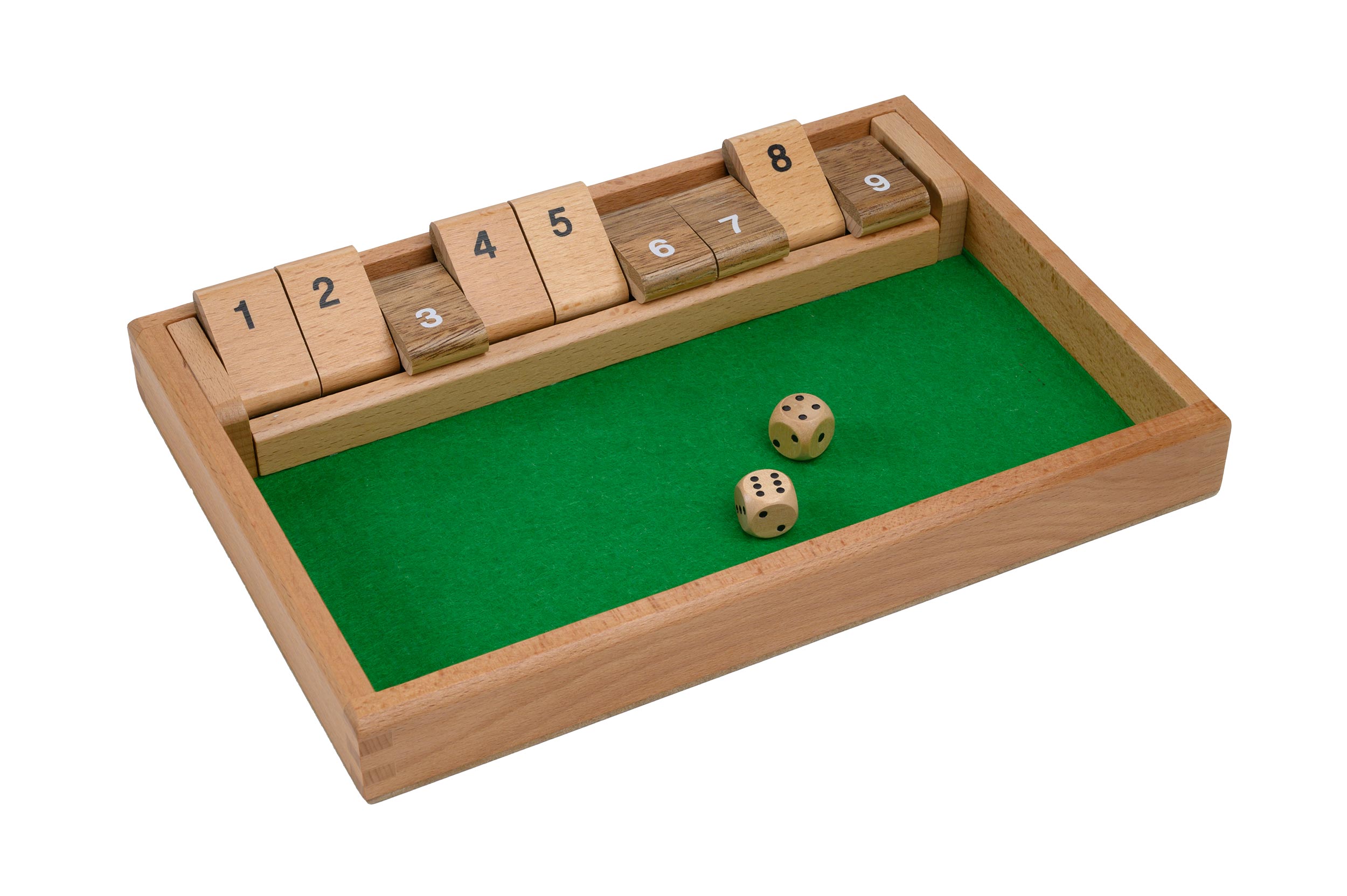 Shut The Box, 9 numbers, FSC 100%