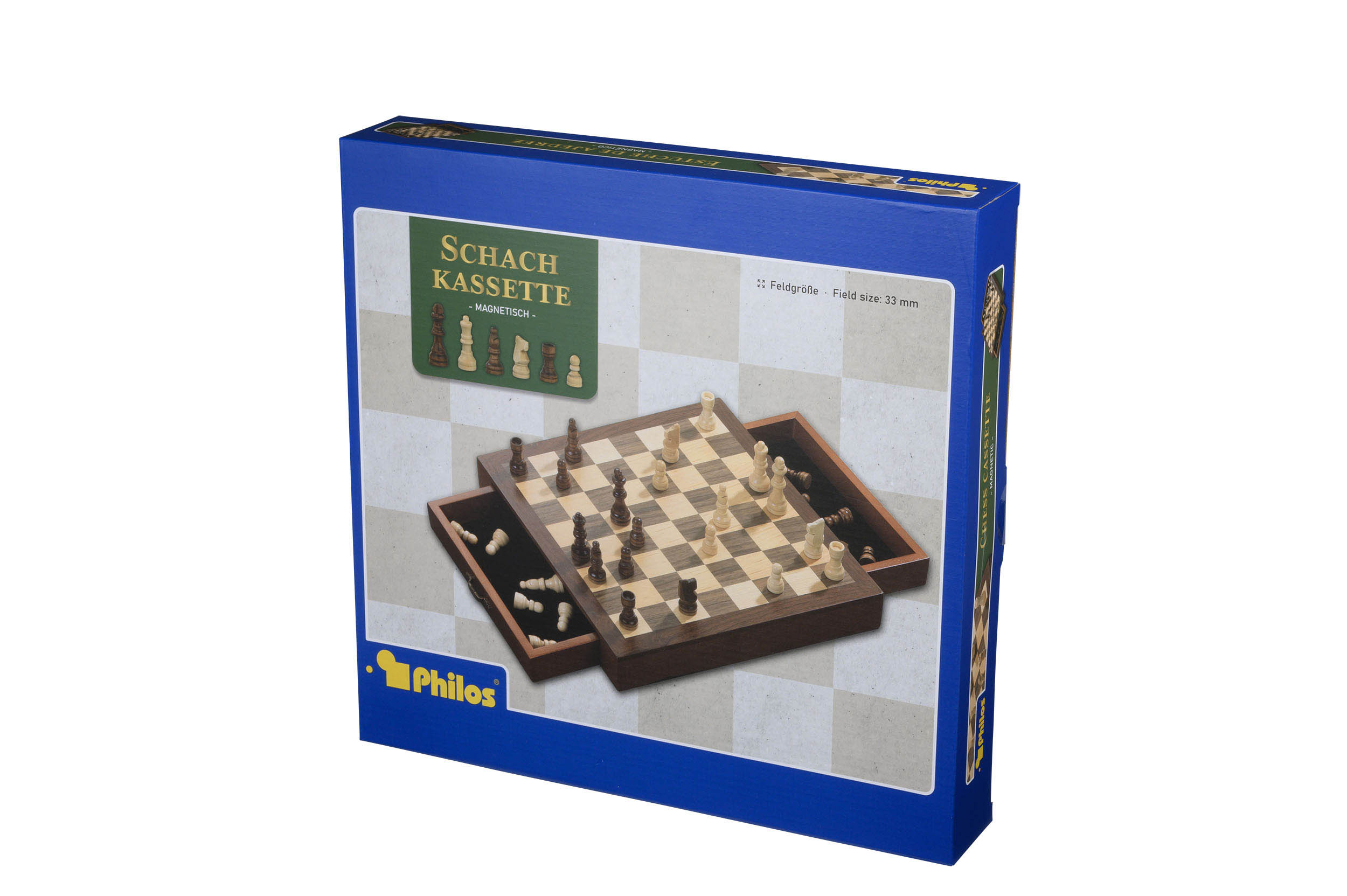 Chess Set, field 33 mm, magnetic Chess Set, field 33 mm, magnetic