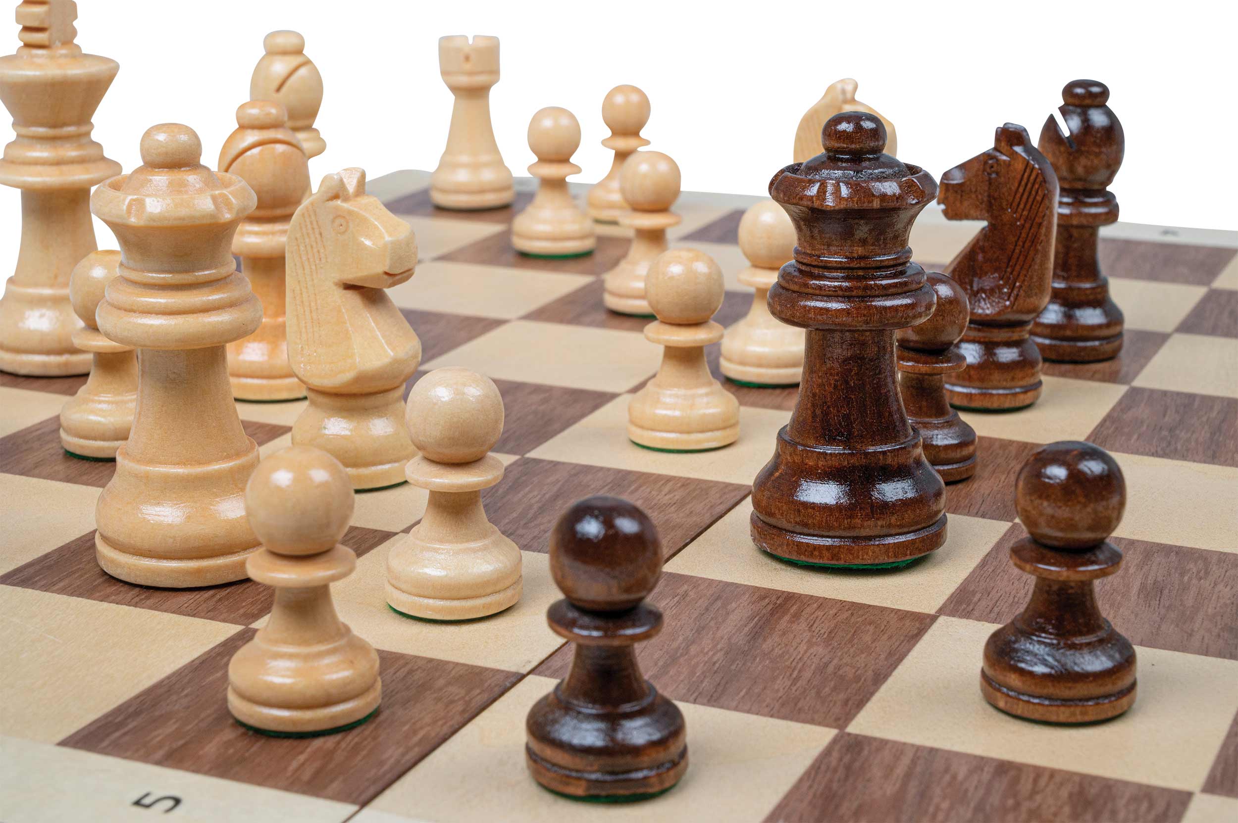 Chess cassette, field 45 mm, with numbers and letters