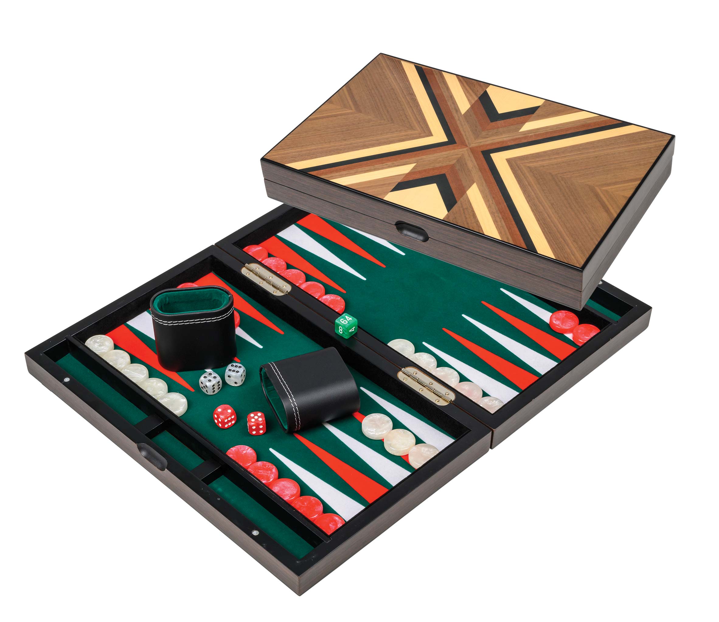 Backgammon Psara, medium, Innenleben aus Filz