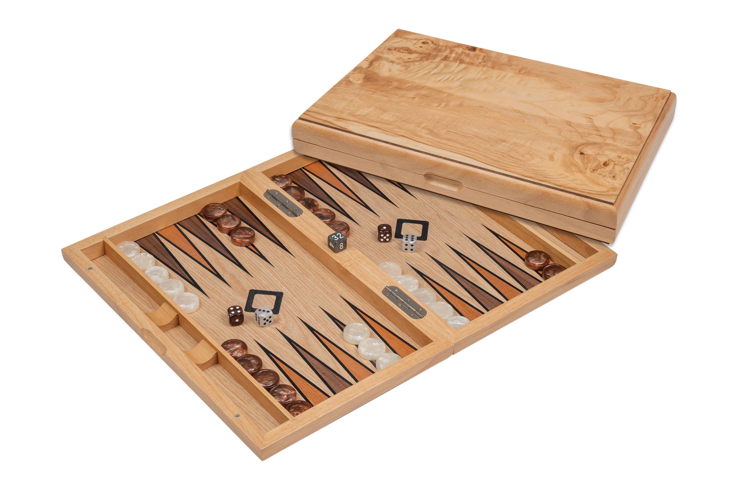 Backgammon Sifnos, medium, Magnetverschluss