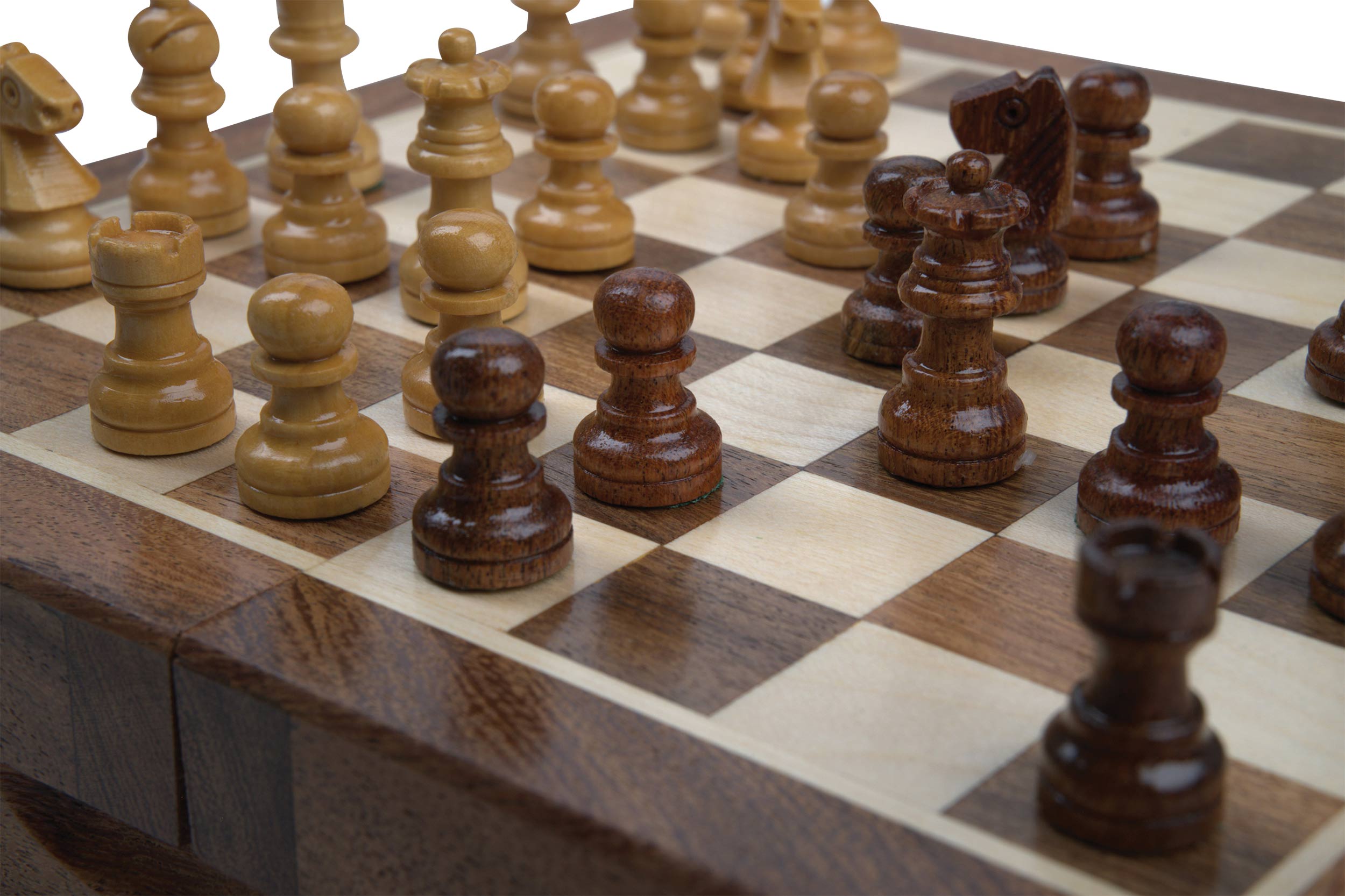 Chess cassette, travel, field 19 mm, magnetic