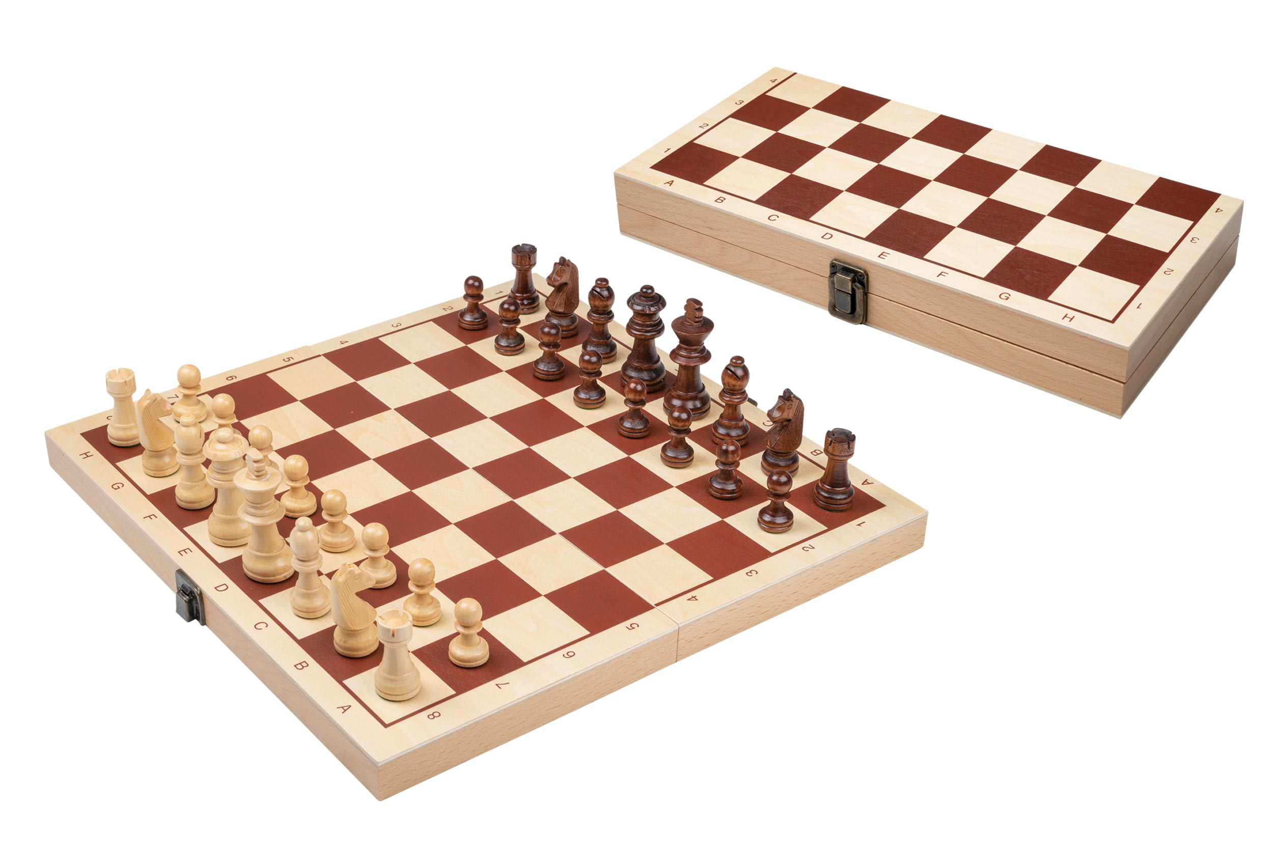Chess cassette, field 42 mm, with numbers and letters