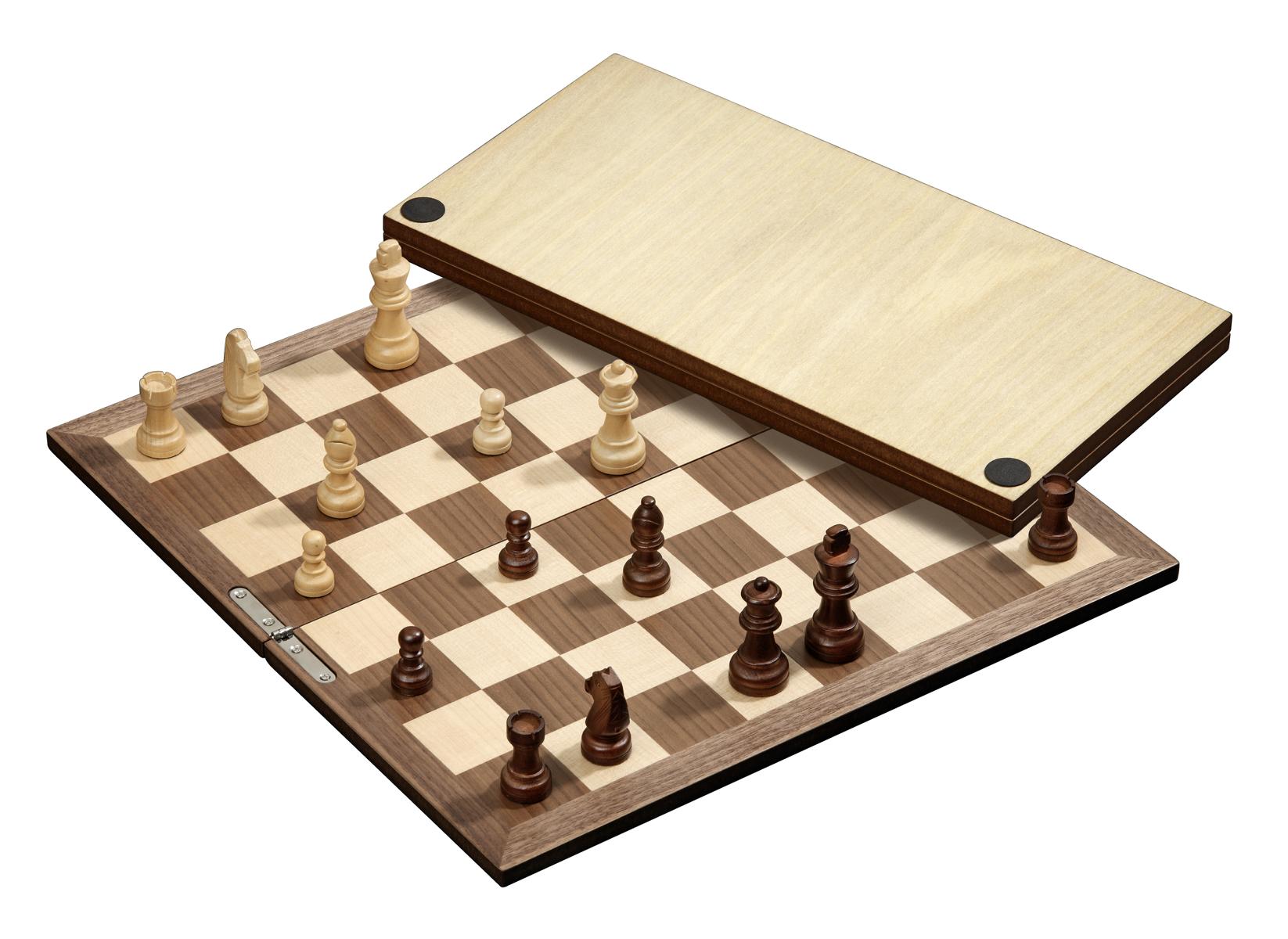 Chess-Set, folding, field 25 00