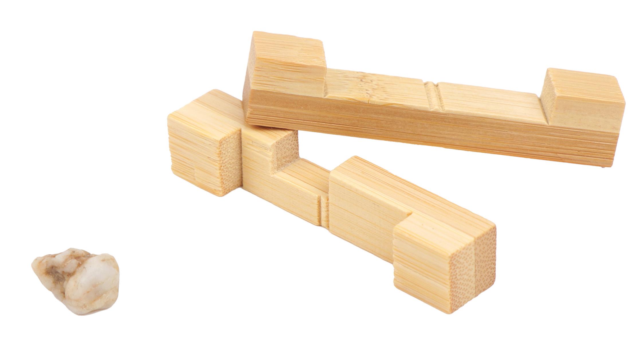Cross Road Puzzle, bamboo