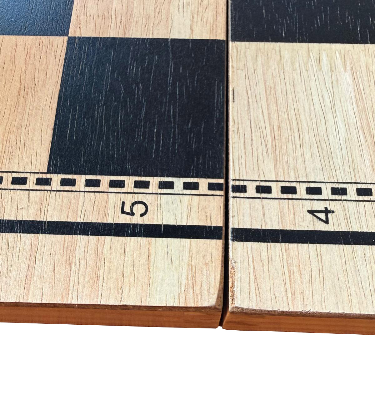 B-Goods, Chess Backgammon Checkers Set, field 50 mm, with carrying handle