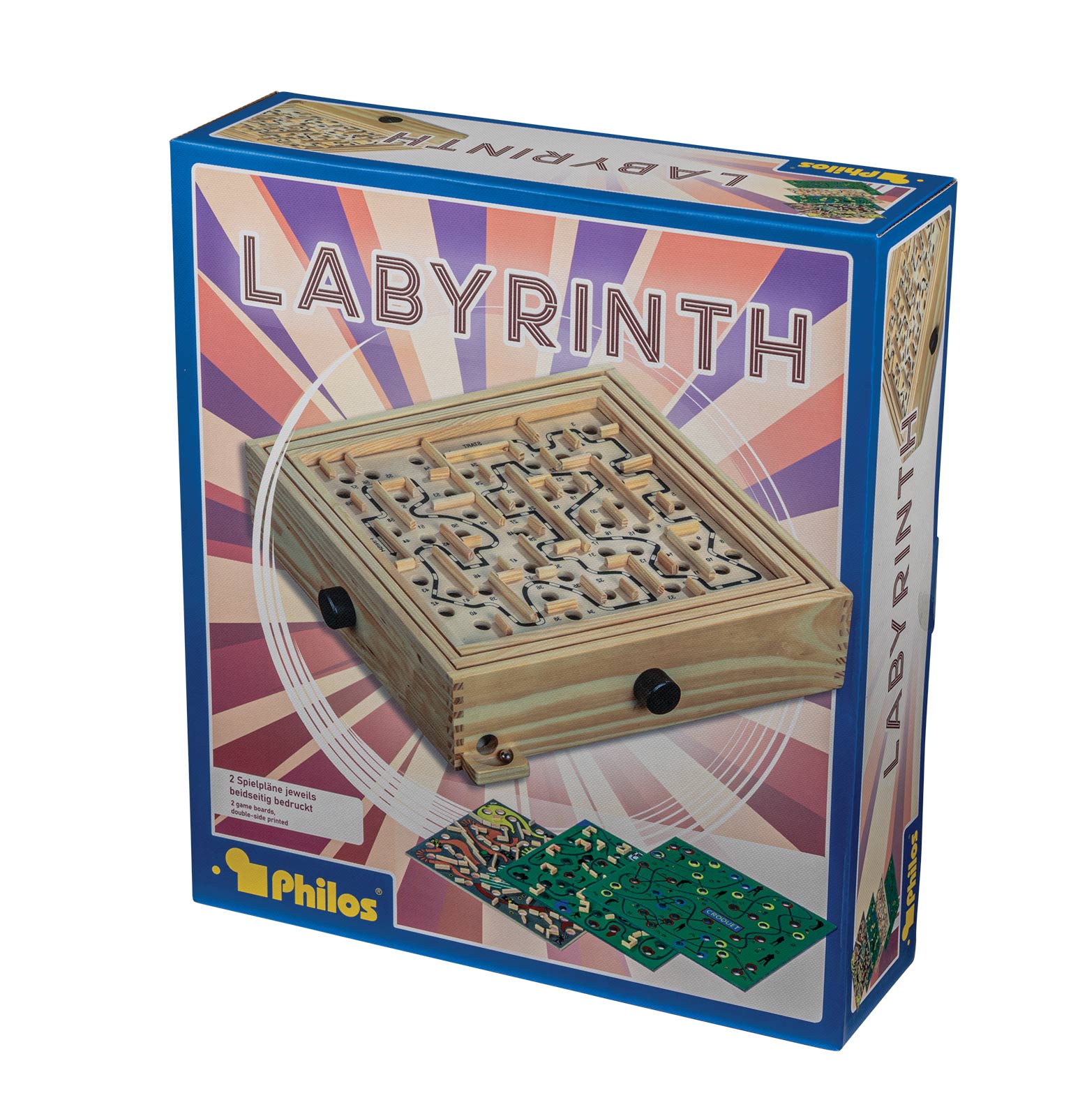Labyrinth, with 4 game variations