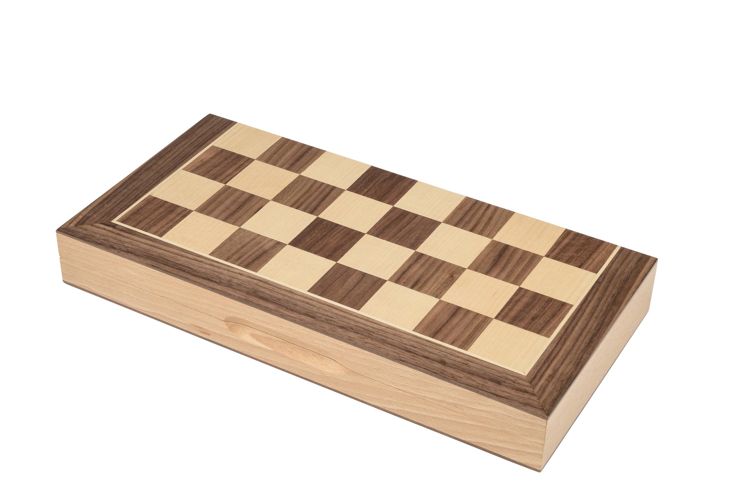 Chess cassette, field 40 mm, with additional pair of queens Chess cassette, field 40 mm, with additional pair of queens