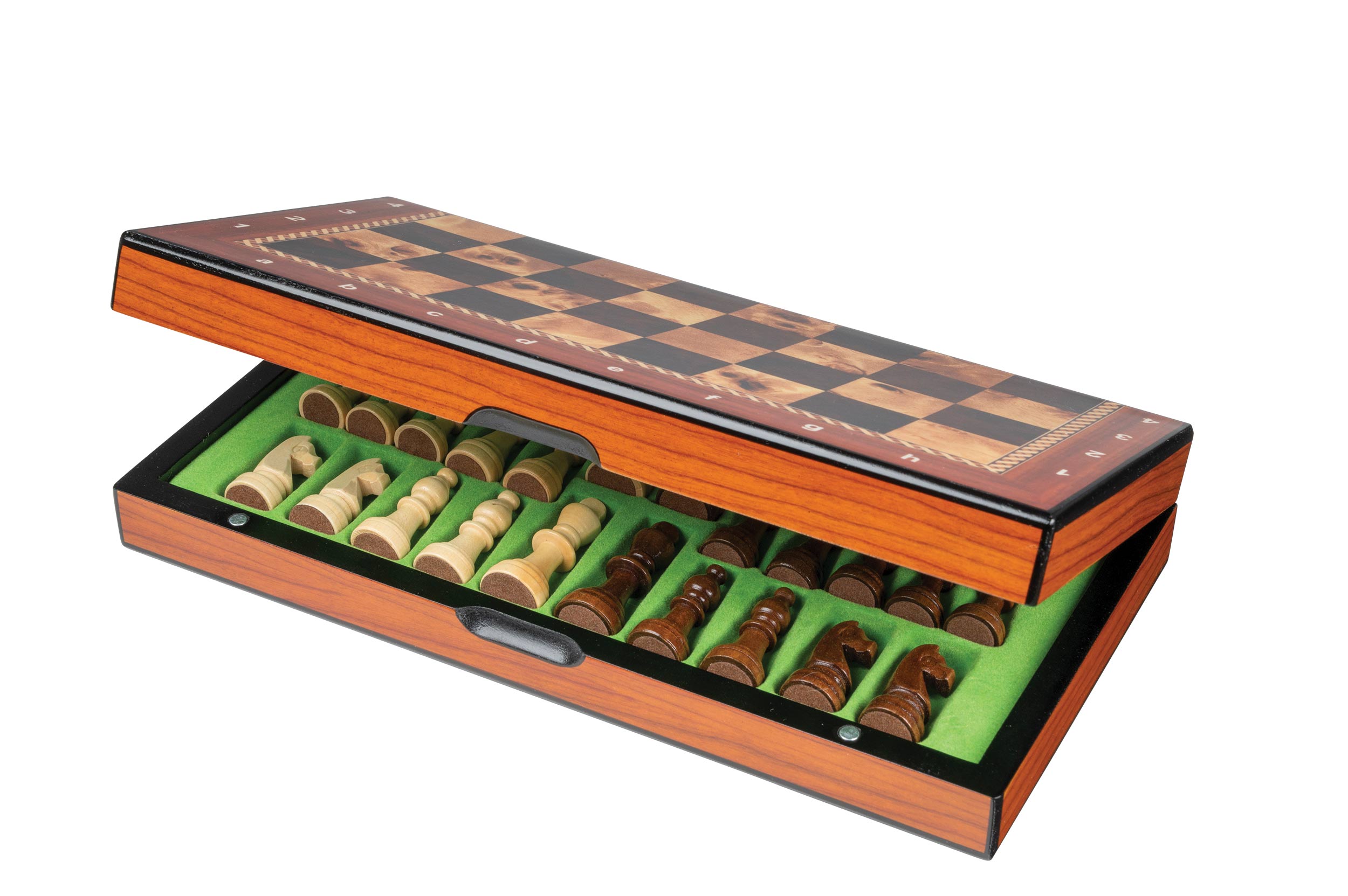 Chess cassette, field 26 mm, with numbers and letters