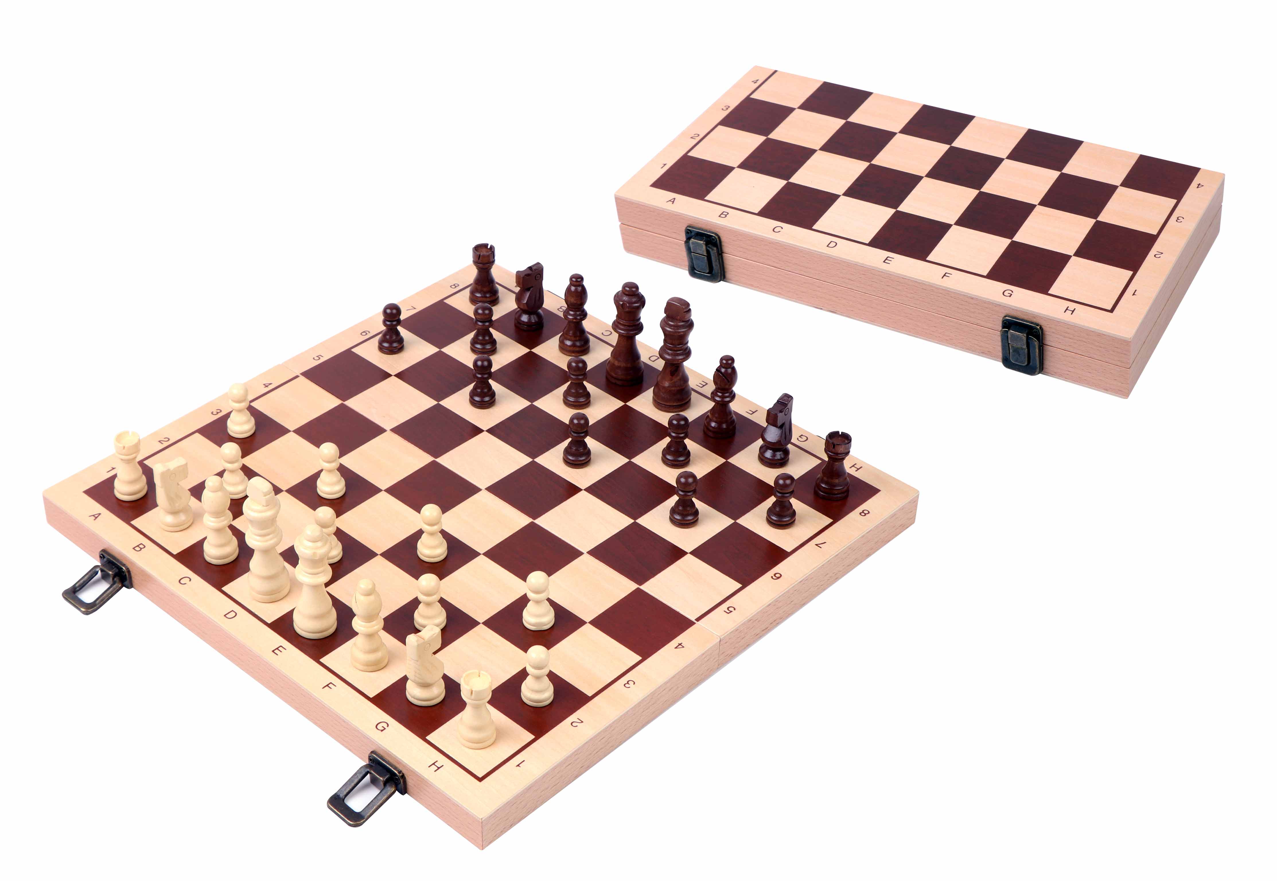 Chess cassette, field 42 mm, with numbers and letters