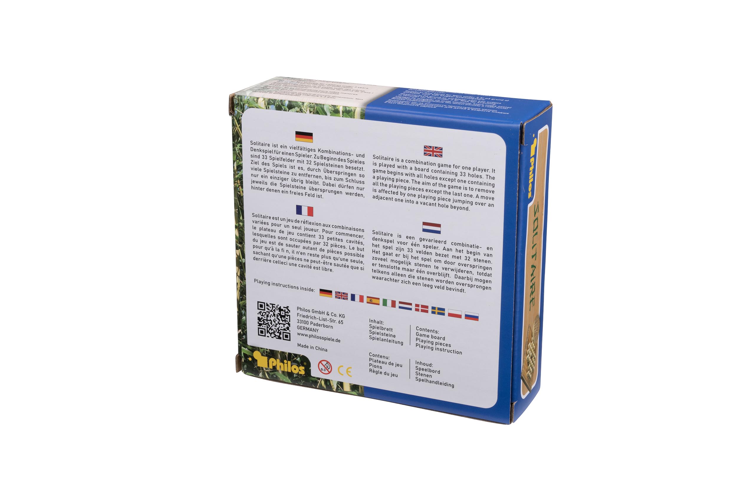 Solitaire, mini, travel game,bamboo