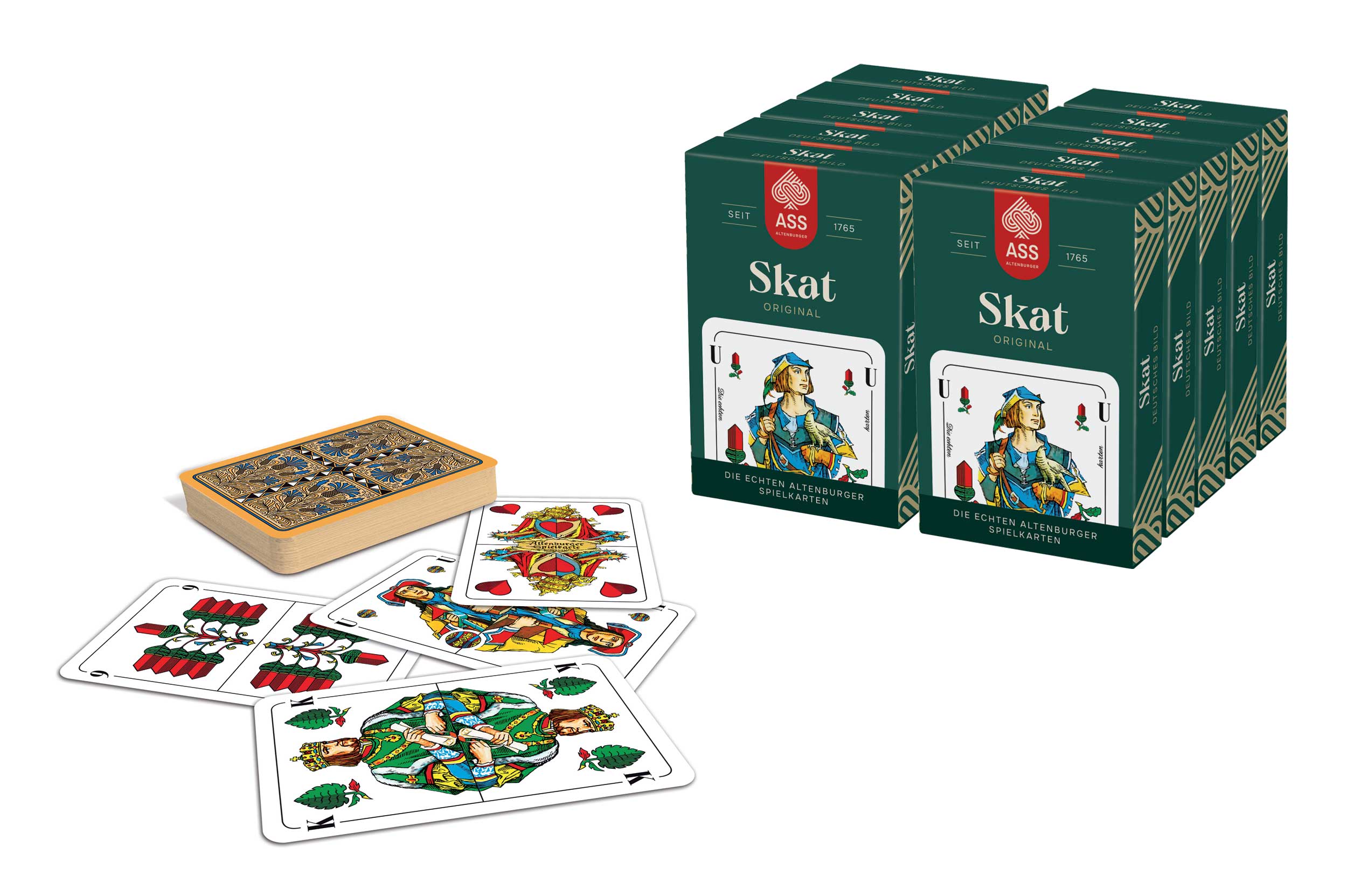 ASS, Skat, german image, pack of 10, FSC Mix