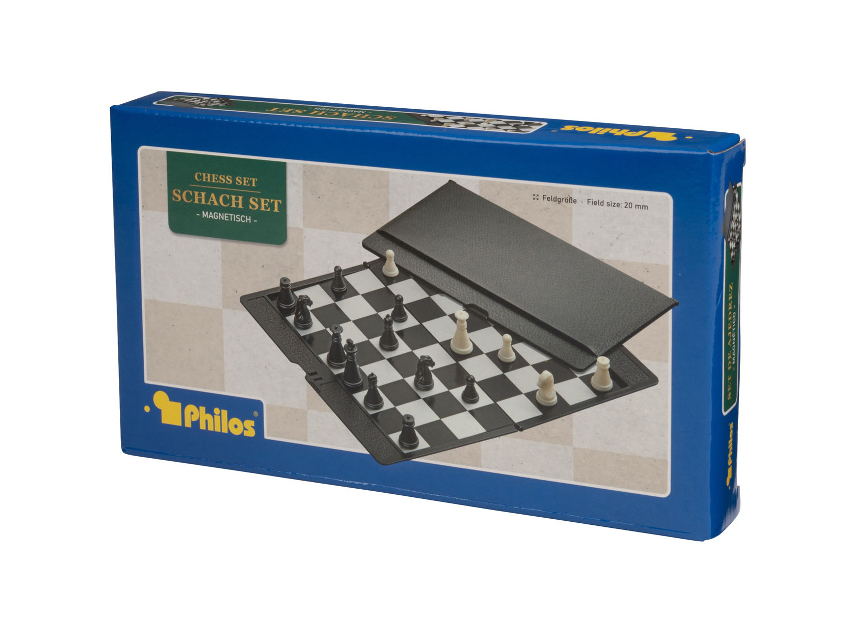 Philos 6531 - Schach, Kunststoff, Reisespiel, mit Schachfiguren,  magnetisch' kaufen - Spielwaren