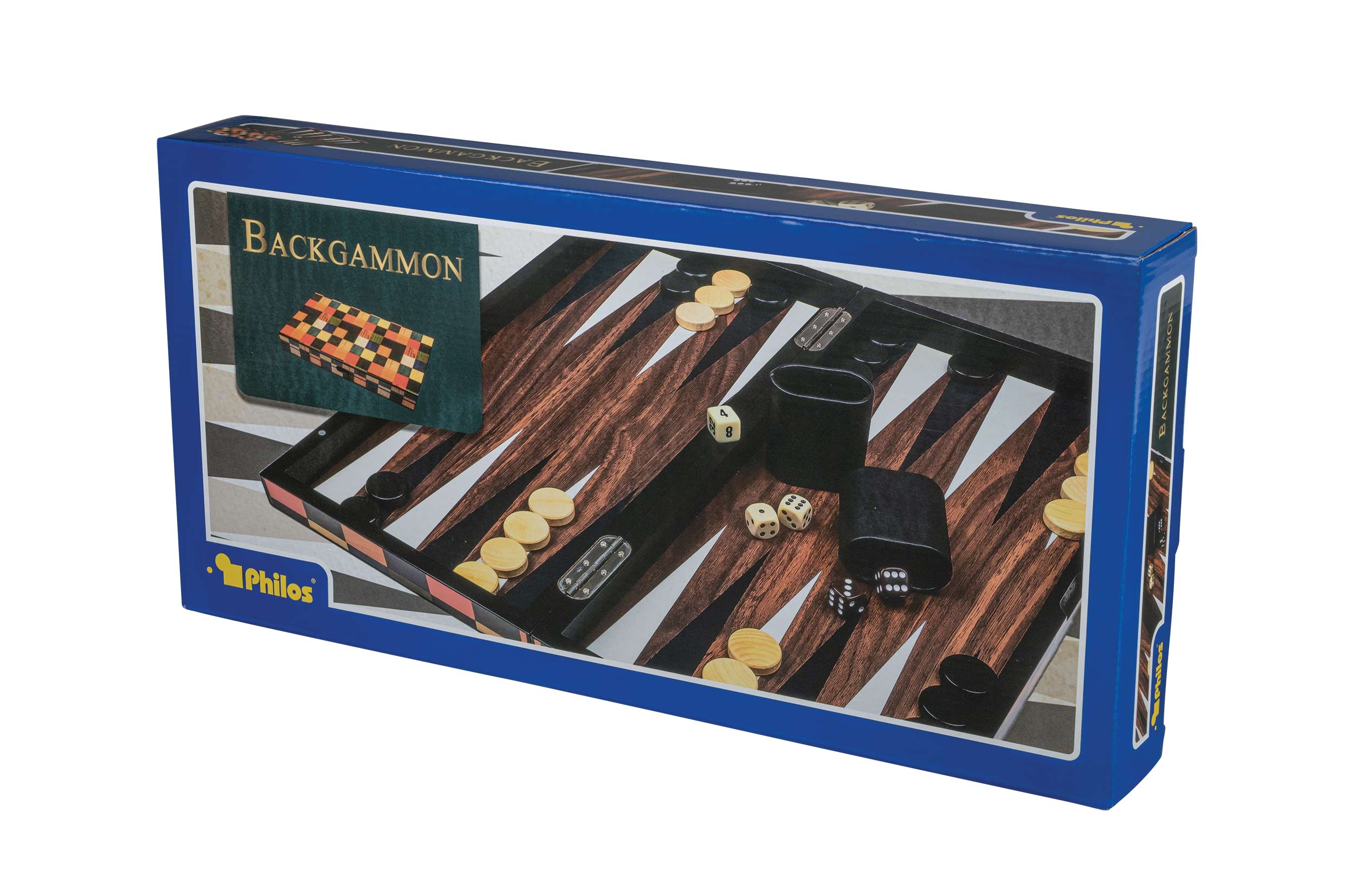 Backgammon Fourni, large, magnetic lock