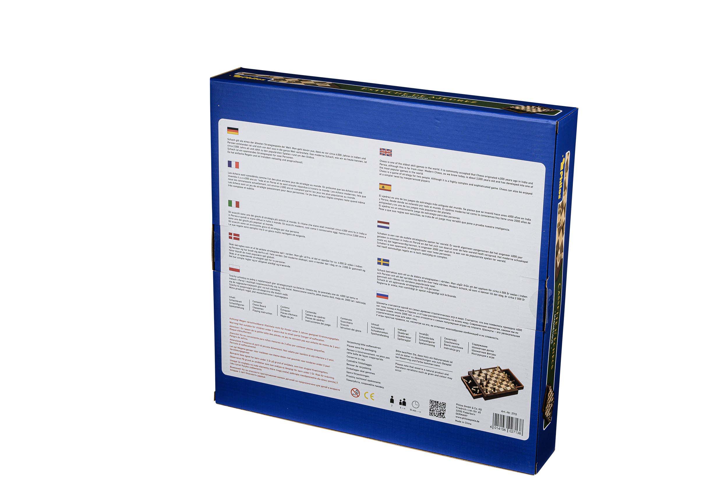 Chess Set, field 33 mm, magnetic Chess Set, field 33 mm, magnetic