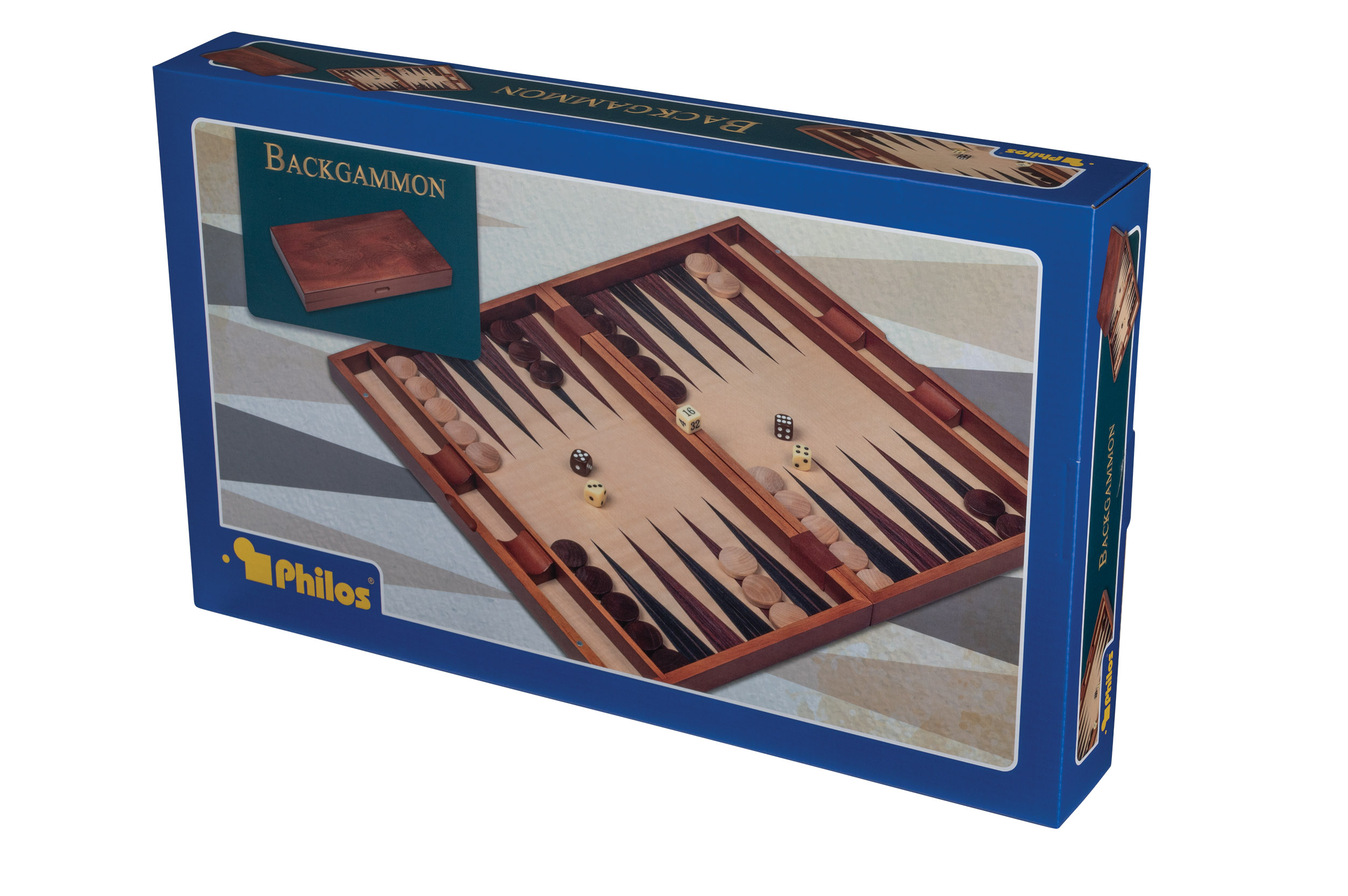 Backgammon Symi, large, magnetic lock