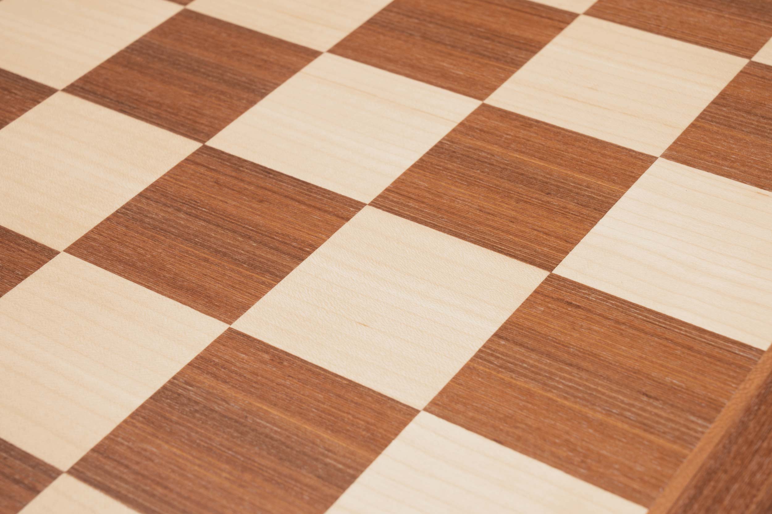 Chess-Set, Tournament, field 50mm, with wooden case for chess pieces