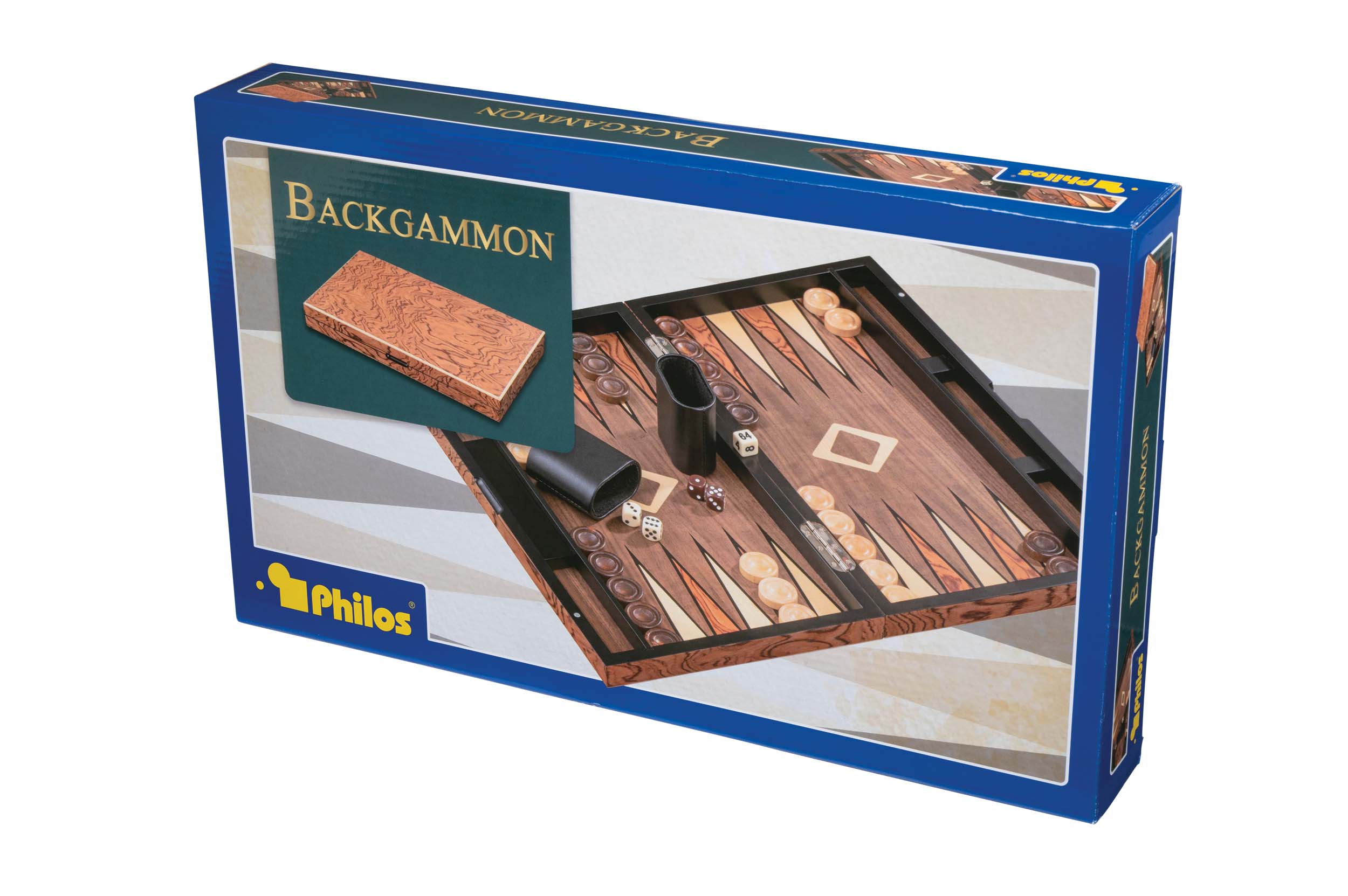Backgammon Ikaria, large, magnetic lock
