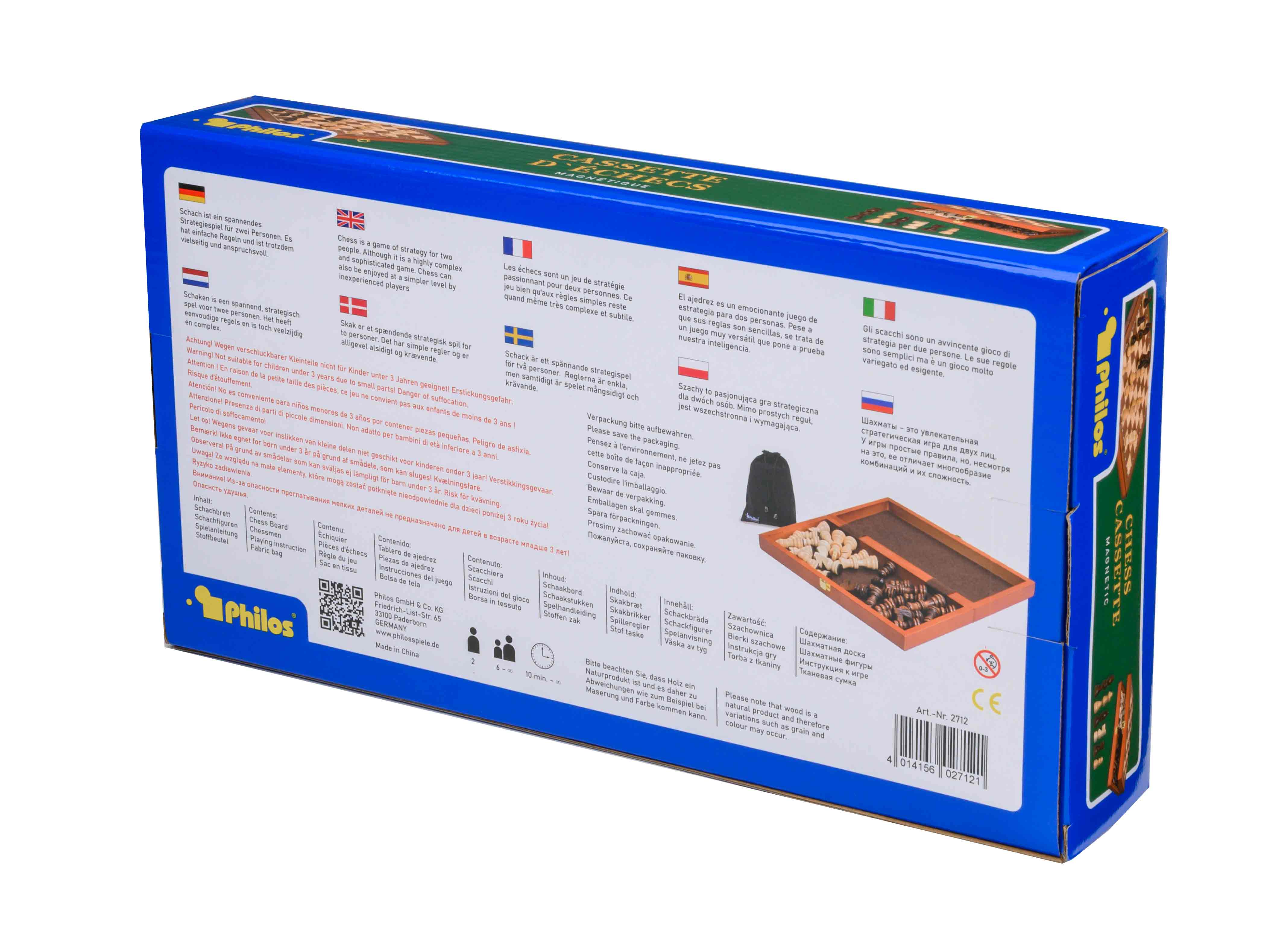 Chess cassette, travel, field 30 mm, magnetic Chess cassette, travel, field 30 mm, magnetic