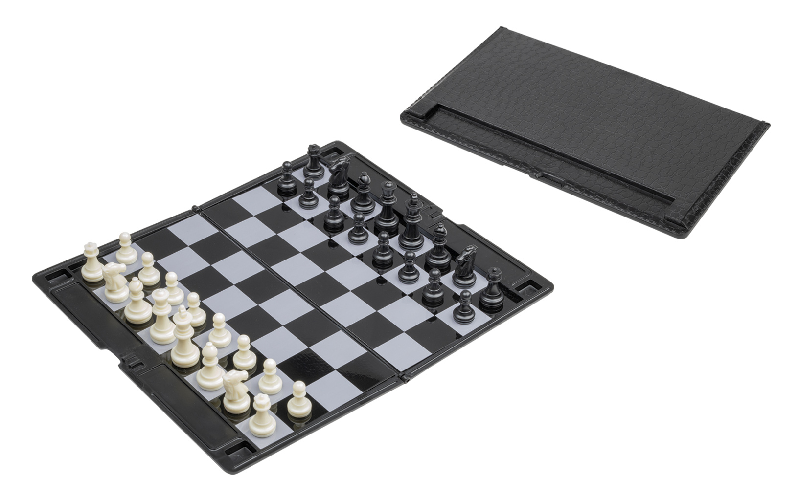 Chess, plastic, travel game, with chess pieces, magnetic