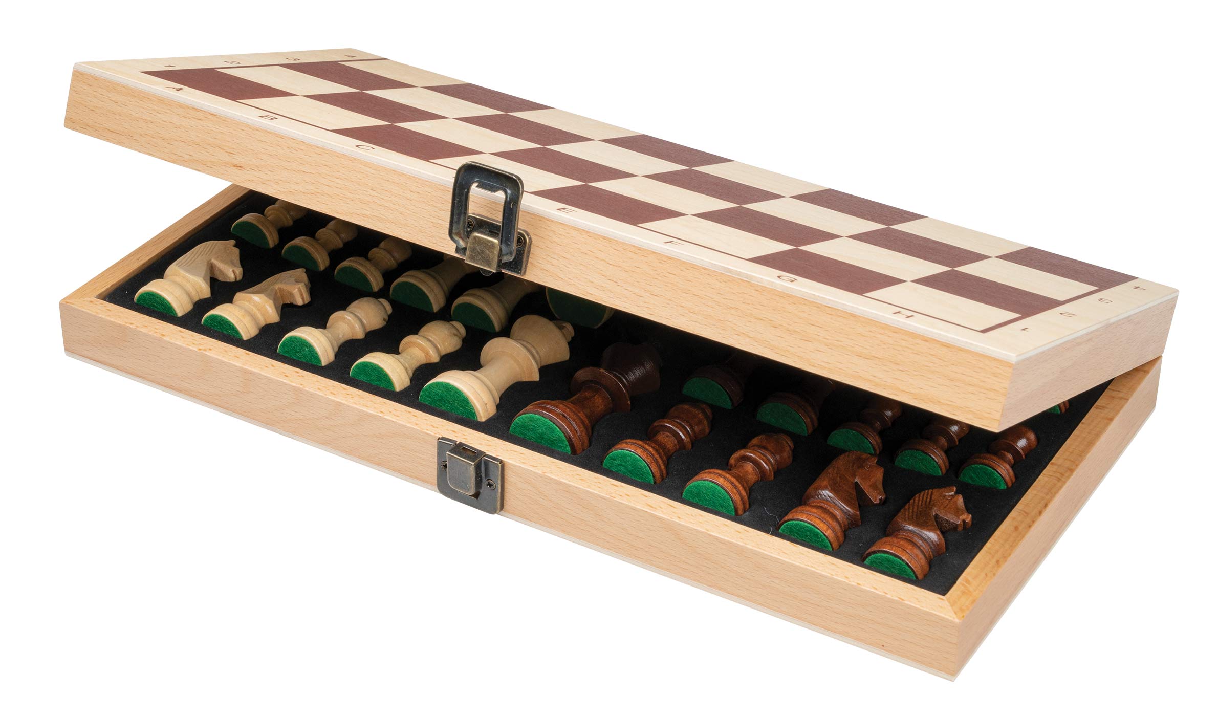 Chess cassette, field 42 mm, with numbers and letters