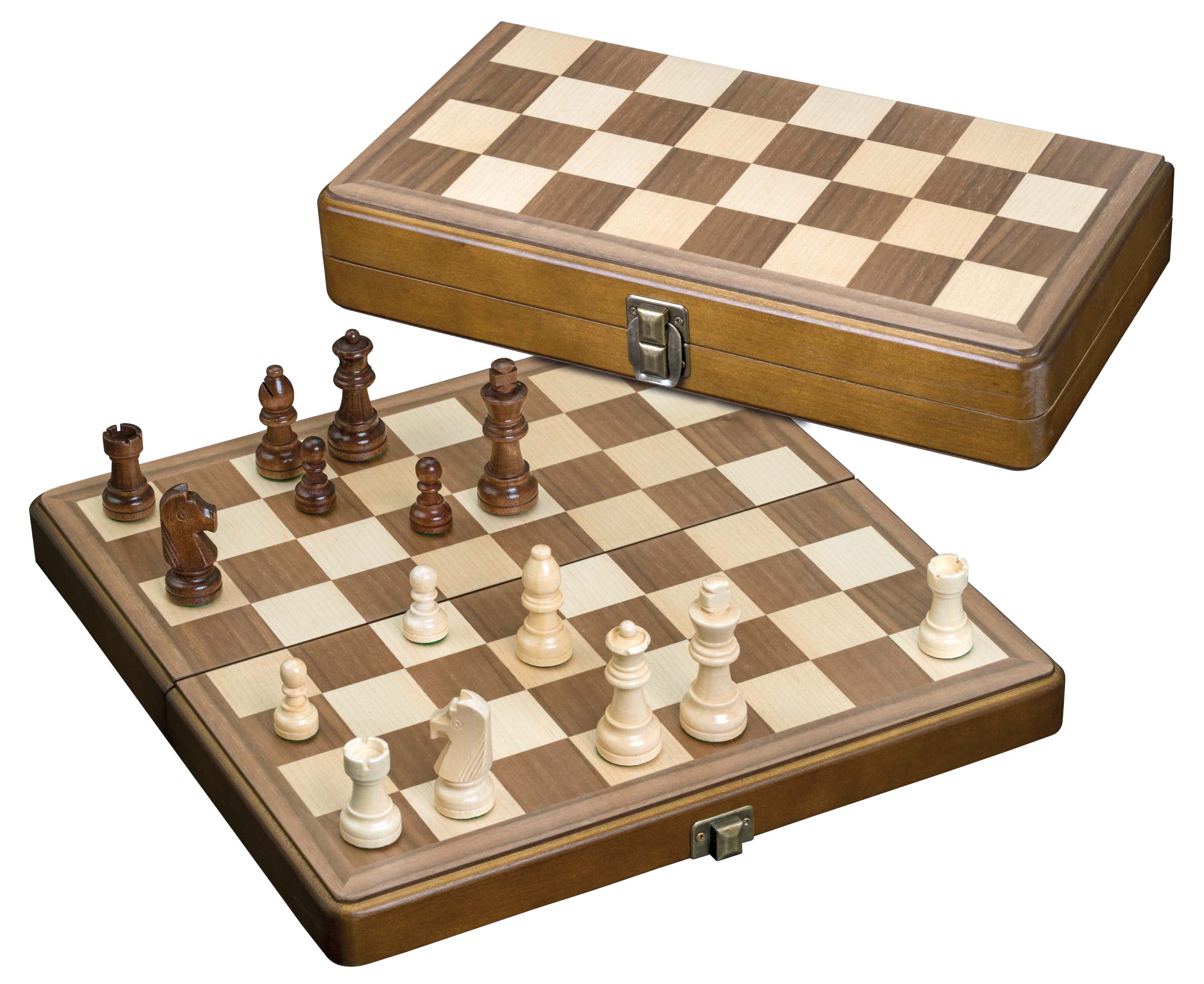 Chess Wooden Set - Schach-Kassette (Xadrez) (Philos)