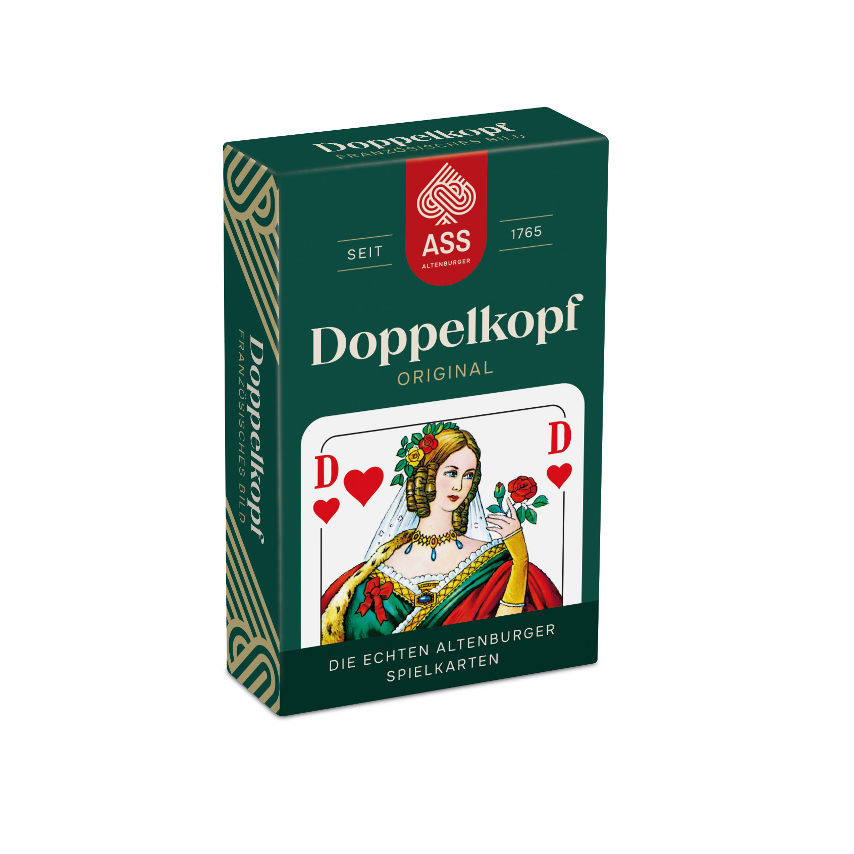 ASS, Doppelkopf, french image, pack of 10