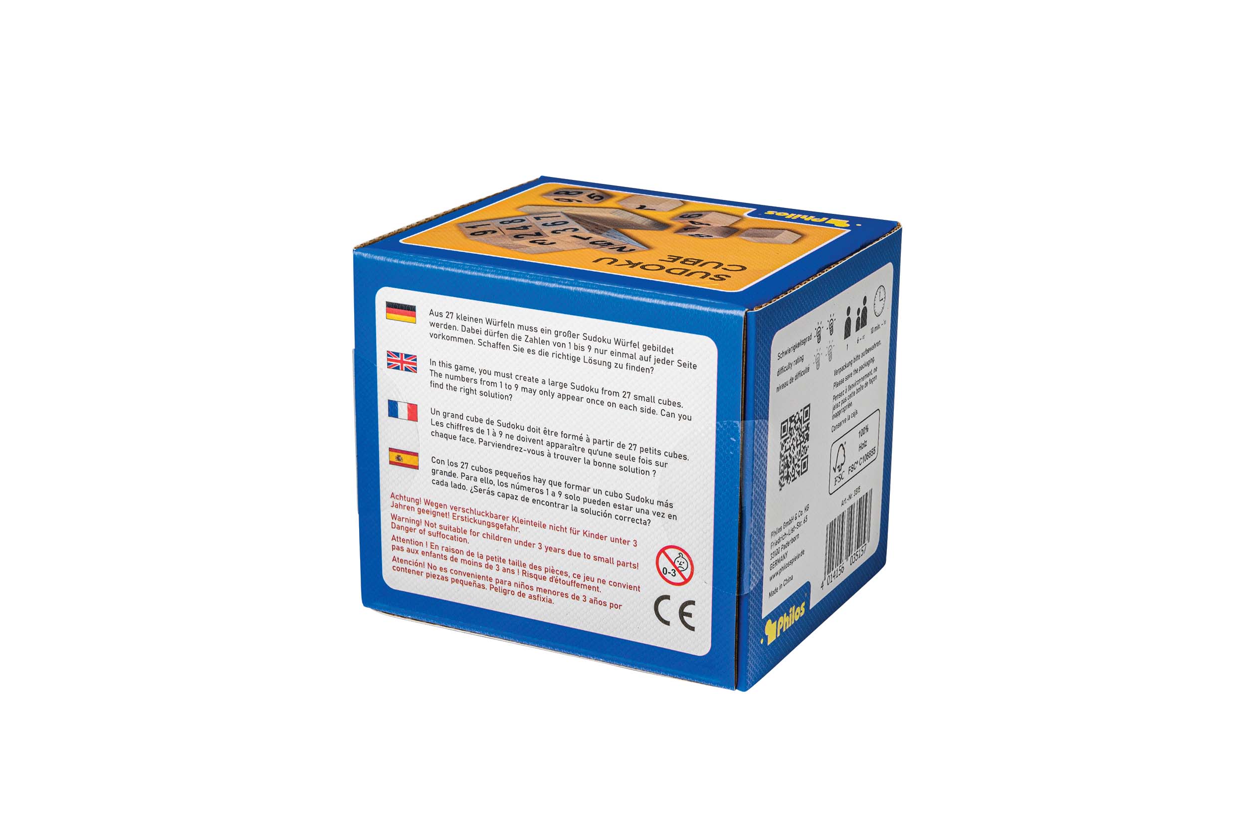 Sudoku Cube, FSC 100%