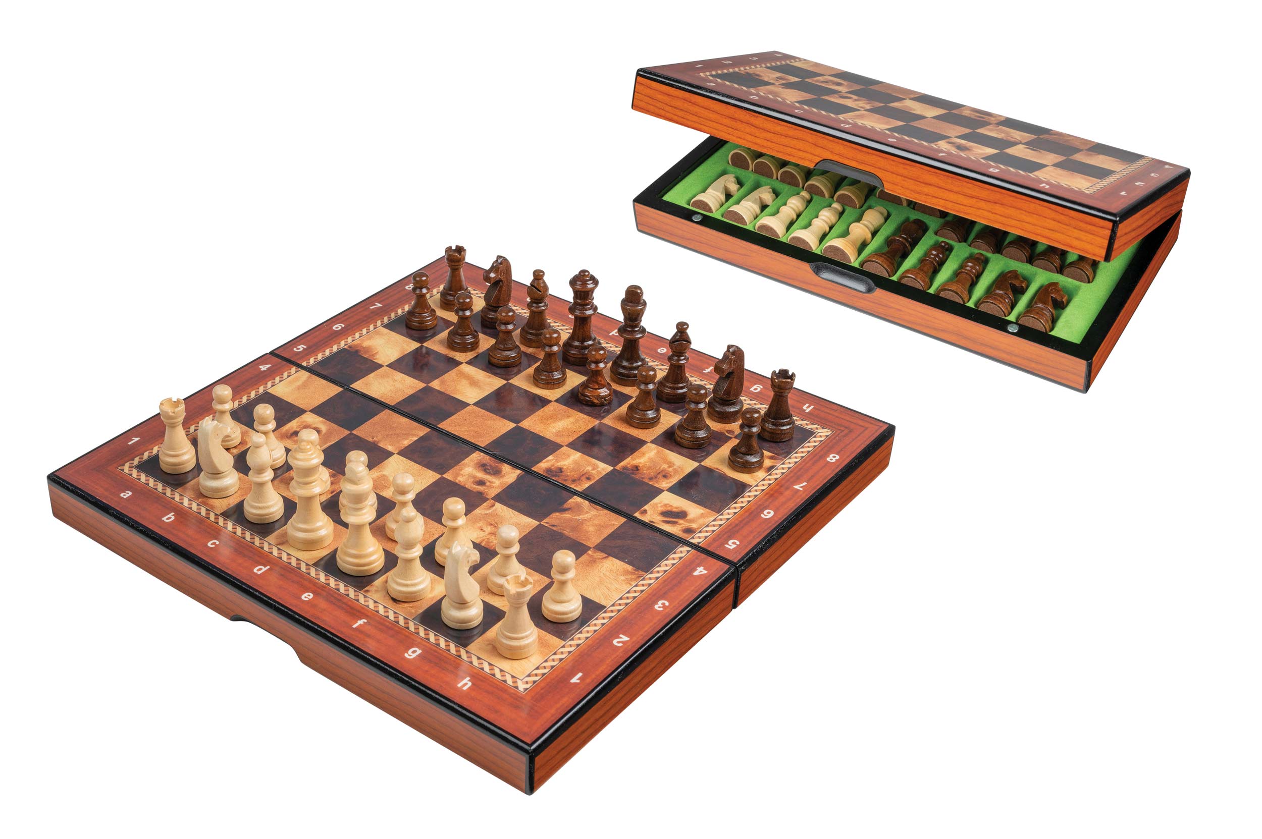 Chess cassette, field 26 mm, with numbers and letters