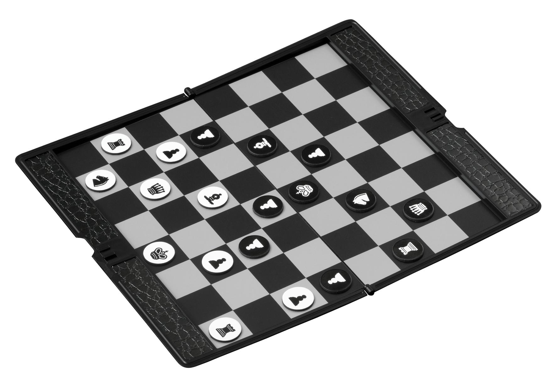 Chess, plastic, travel game, magnetic
