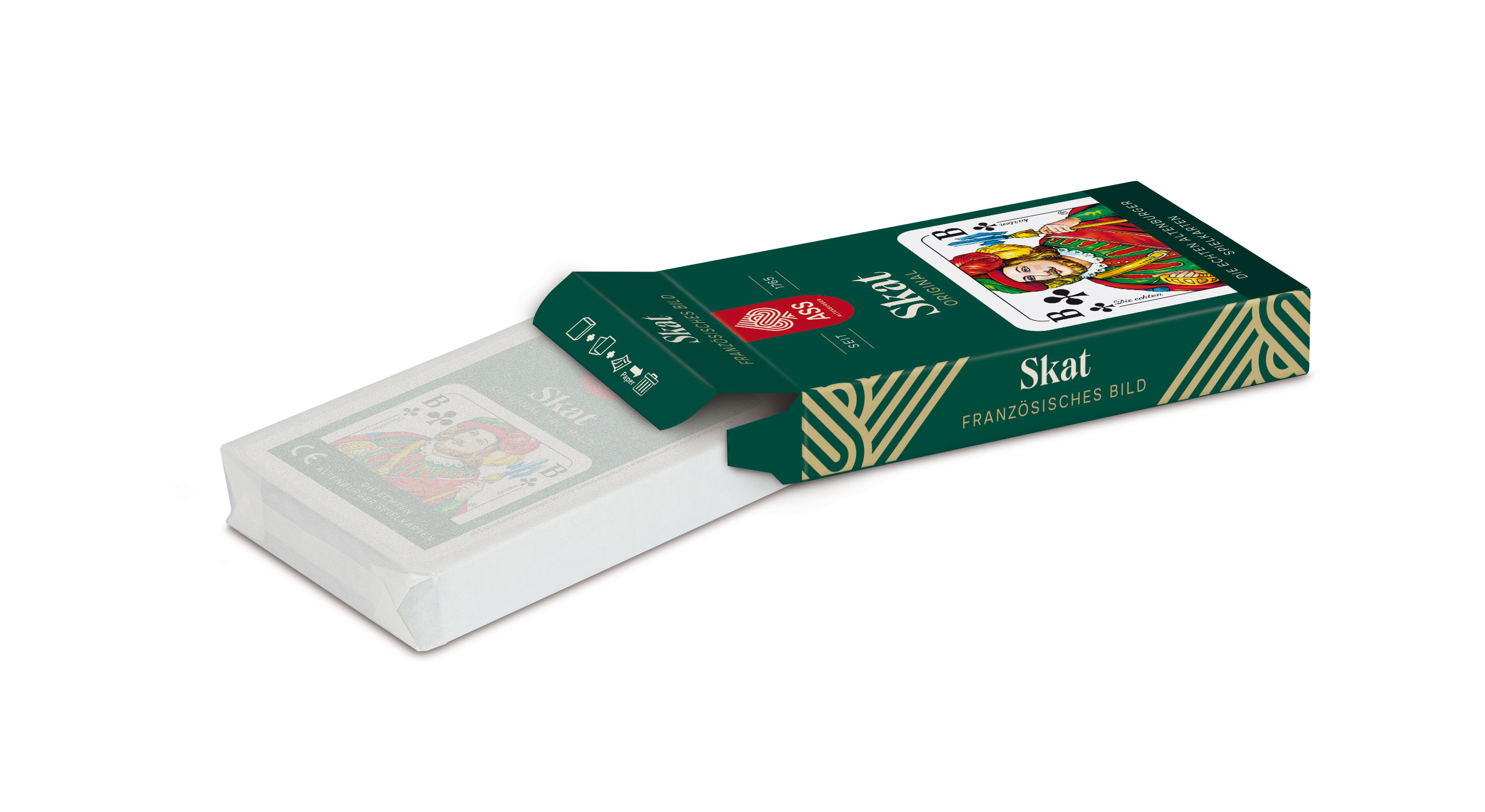 ASS, Skat, french image, pack of 10, FSC MIX